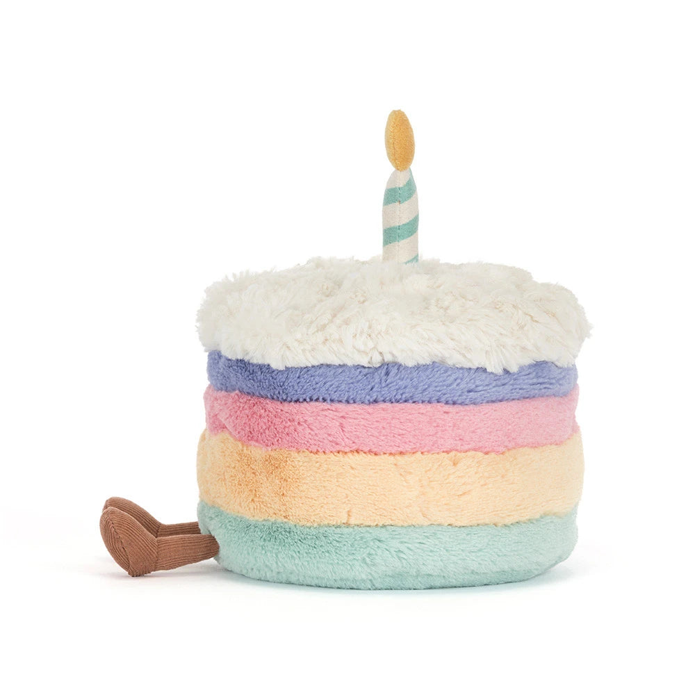 Jellycat - Amuseables Rainbow Birthday Cake