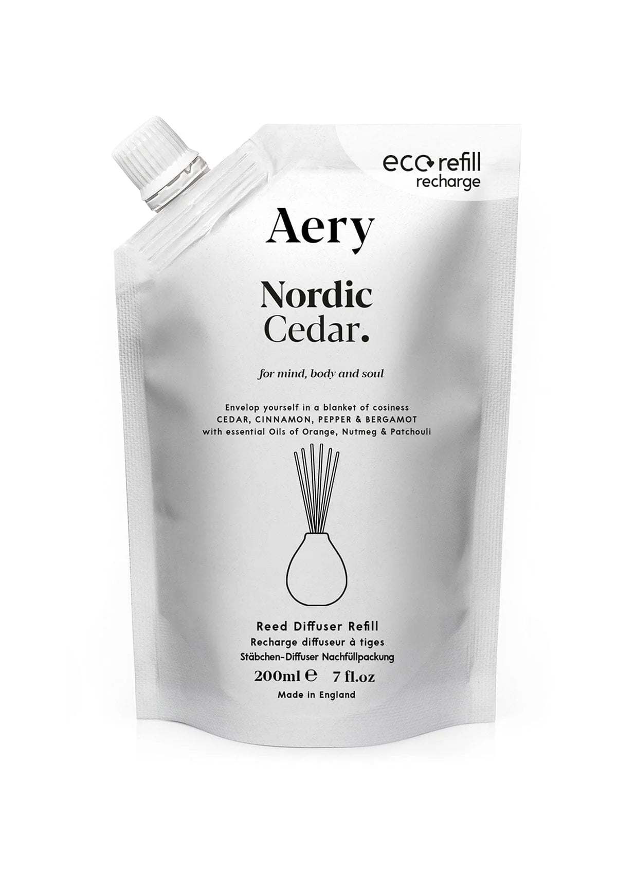 Aery - Nordic Cedar Diffuser Refill