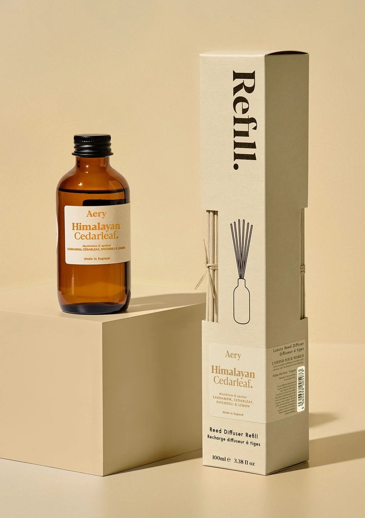 Aery - Himalayan Cedarleaf Amber Diffuser Refill