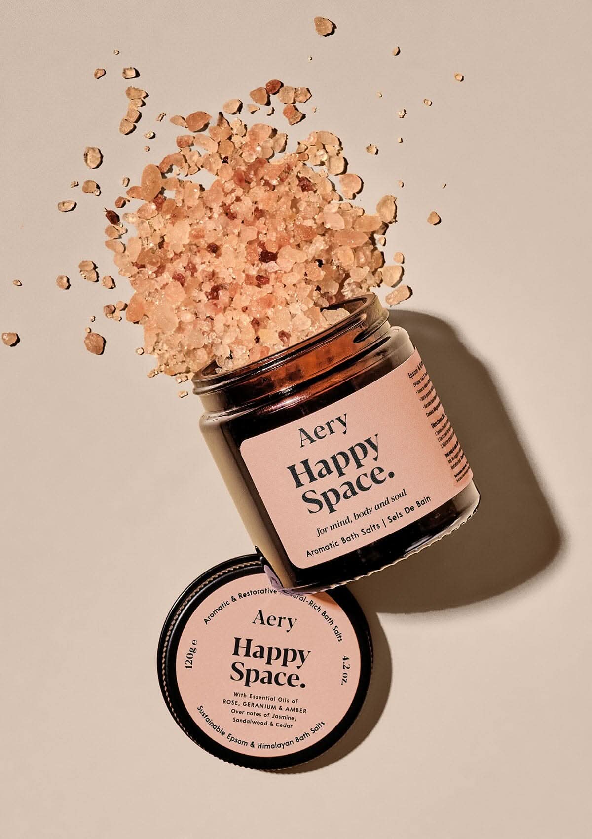 Aery - Bath Salts - Happy Space Rose