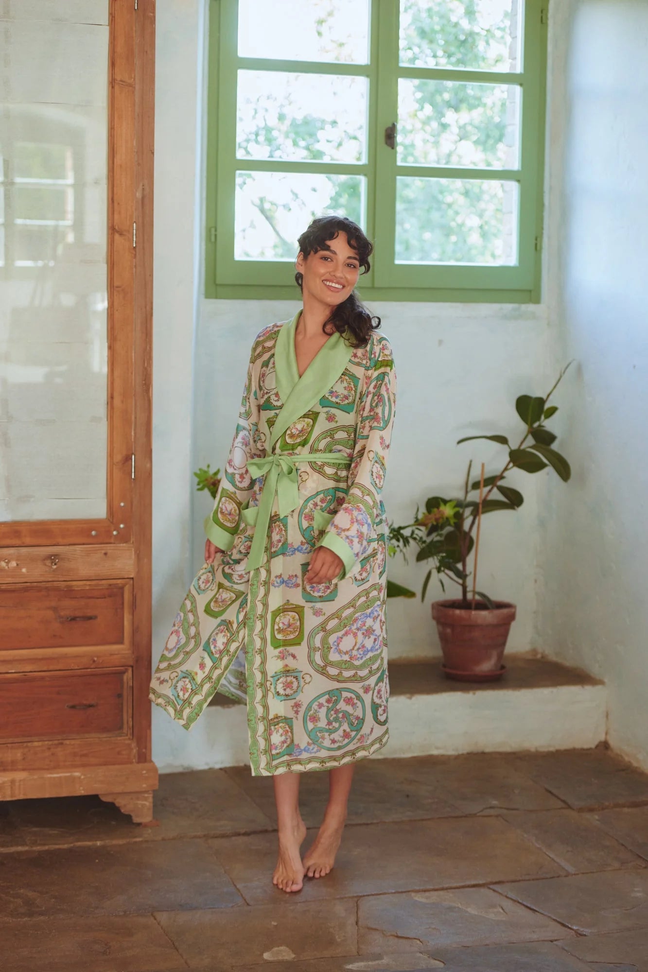 One Hundred Stars - Gown - Afternoon Tea - Green