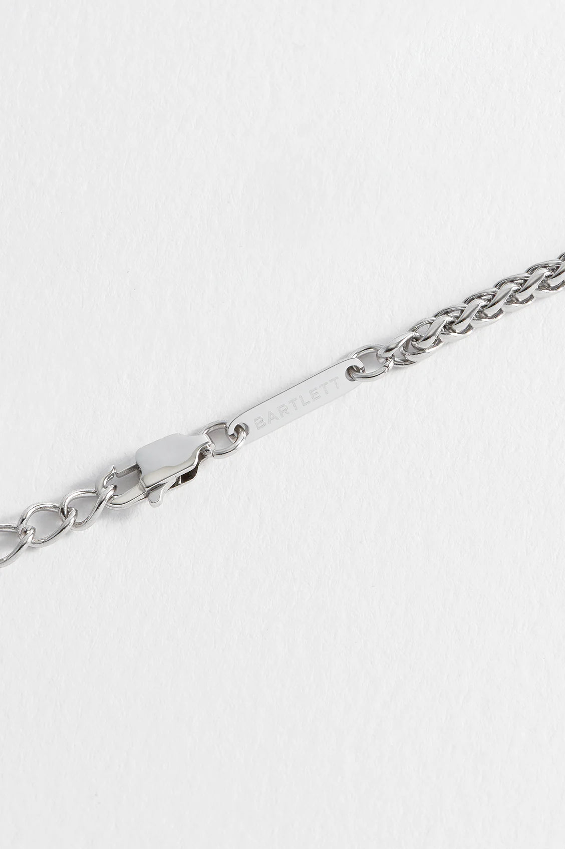 Men's Spiga Chain Bracelet- Steel