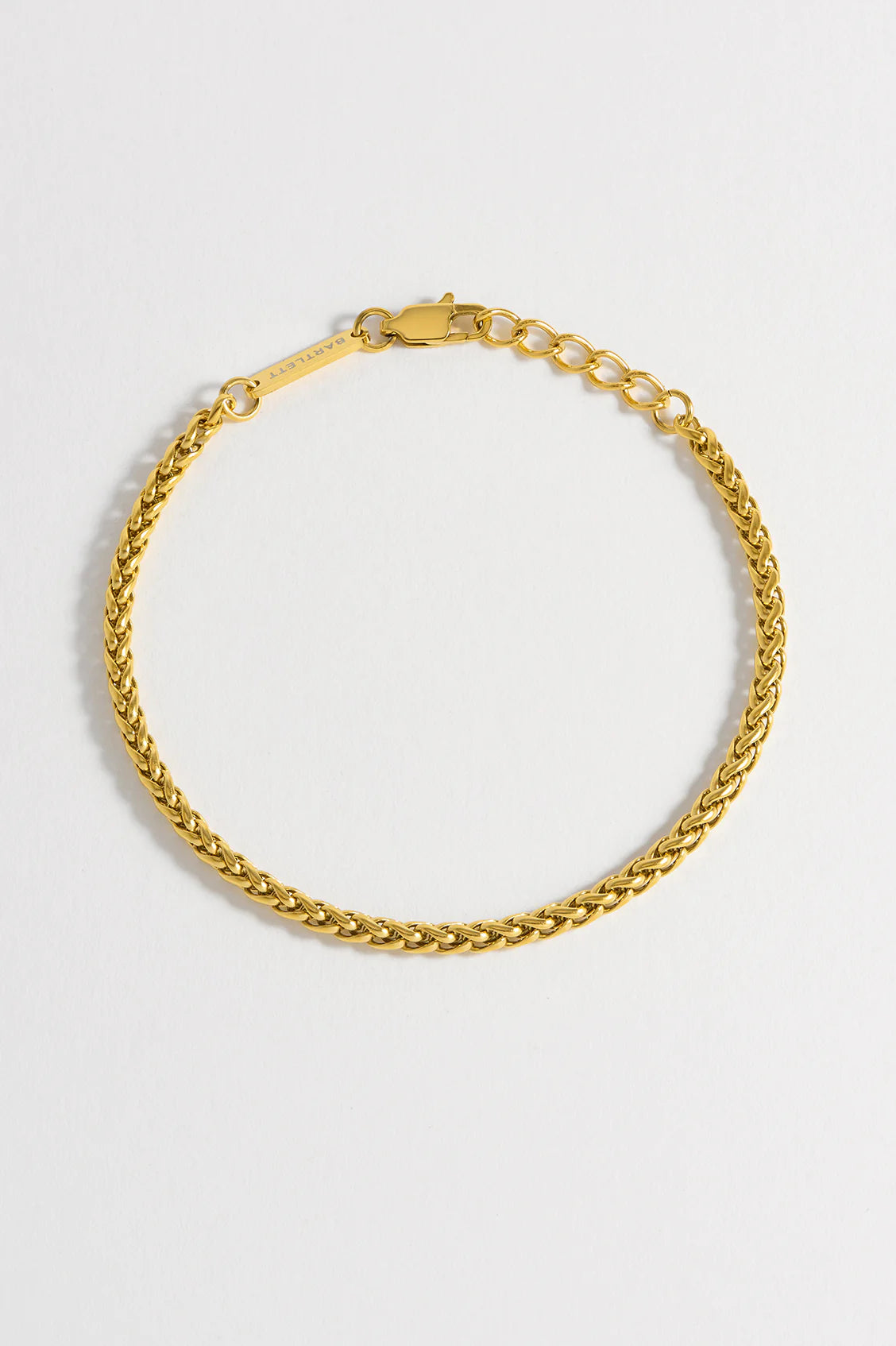 Men's Spiga Chain Bracelet - Gold