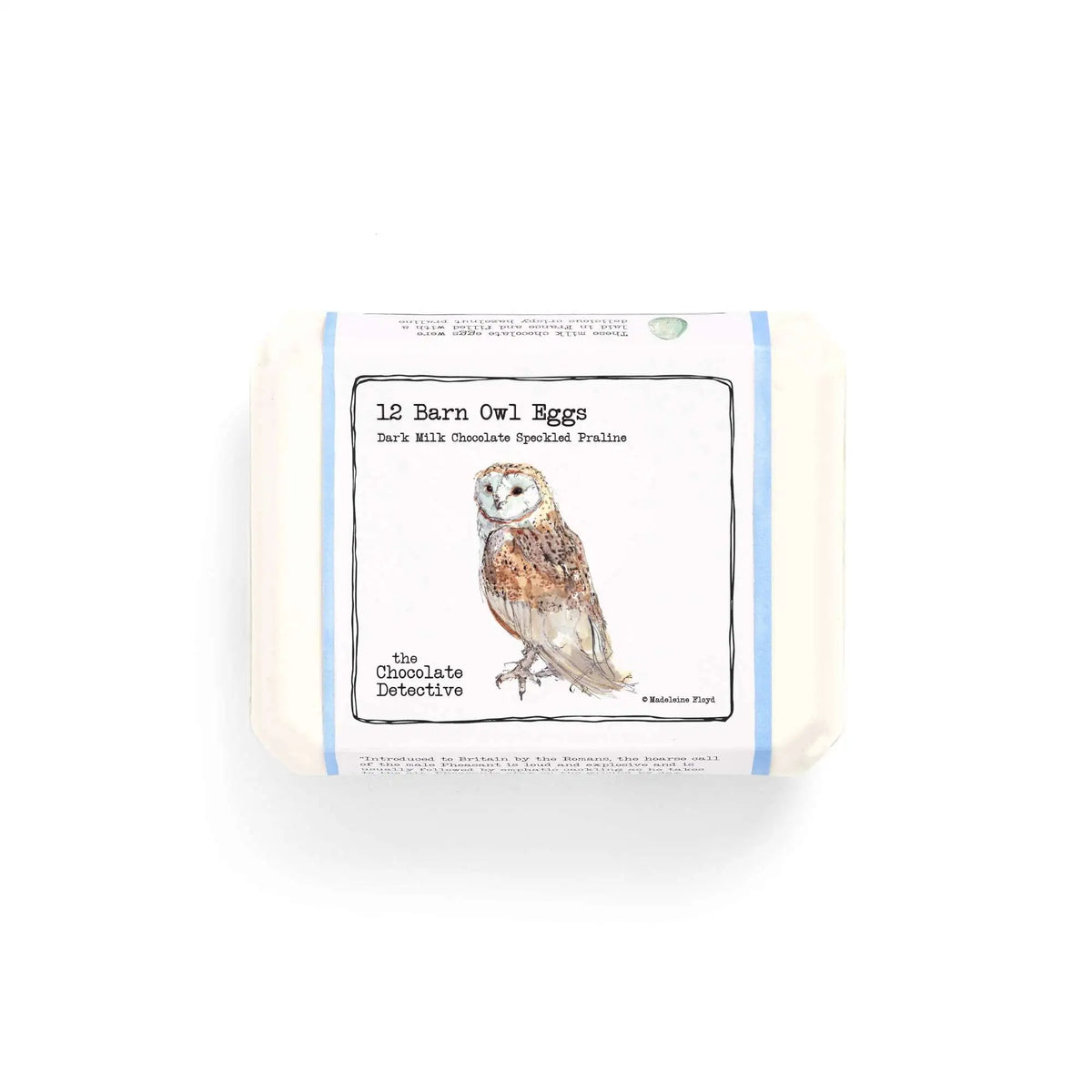 12 Barn Owl Chocolate Eggs 140g