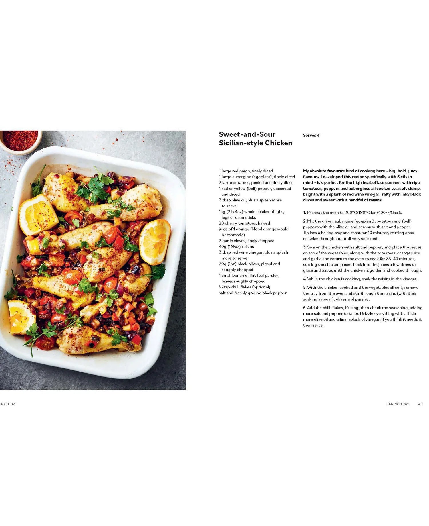 One Pan Chicken Cookbook