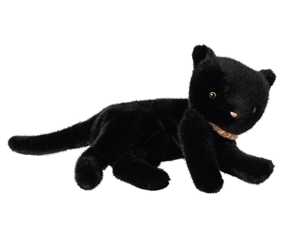 Maileg - Sleeping Kitten Plush - Black