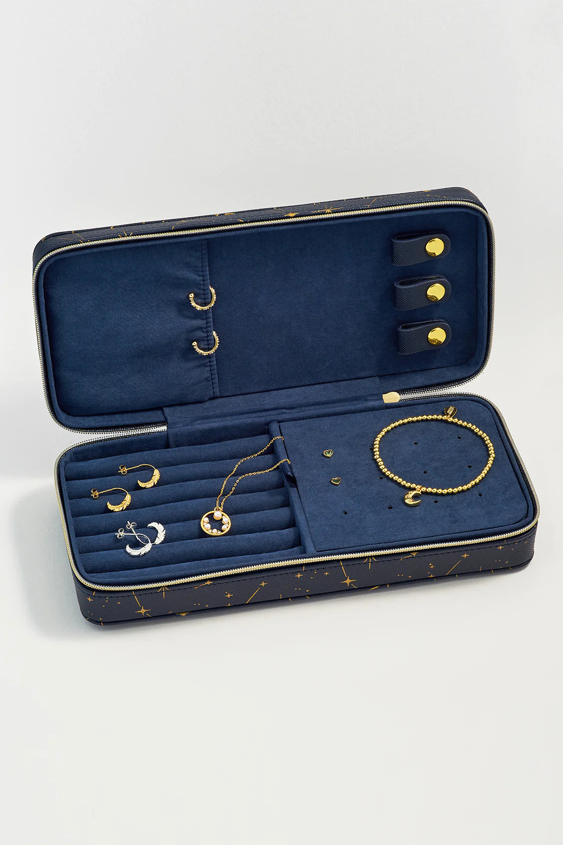 EB Jewellery Box - Long Celestial Navy