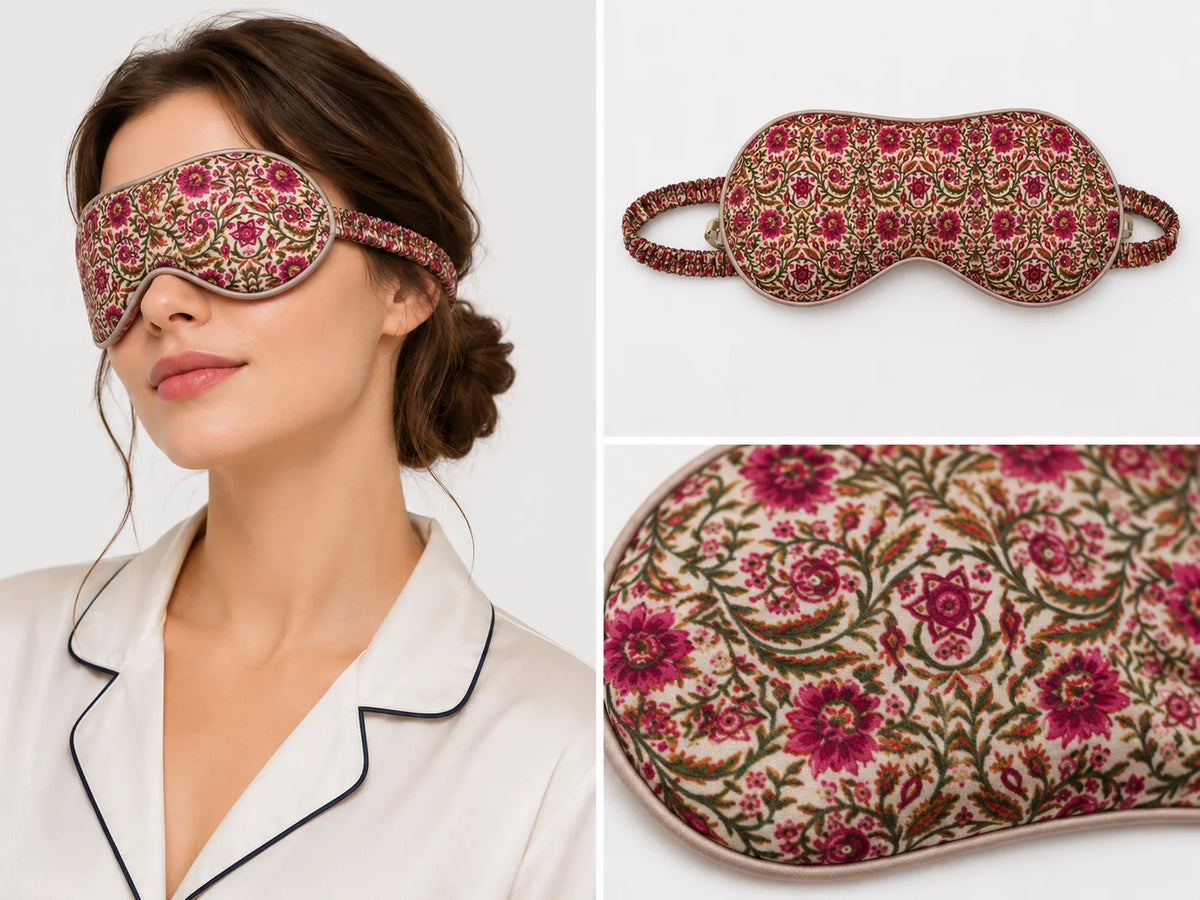 100% Pure Silk Eye Mask