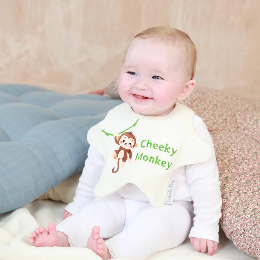 Cheeky Monkey Bib