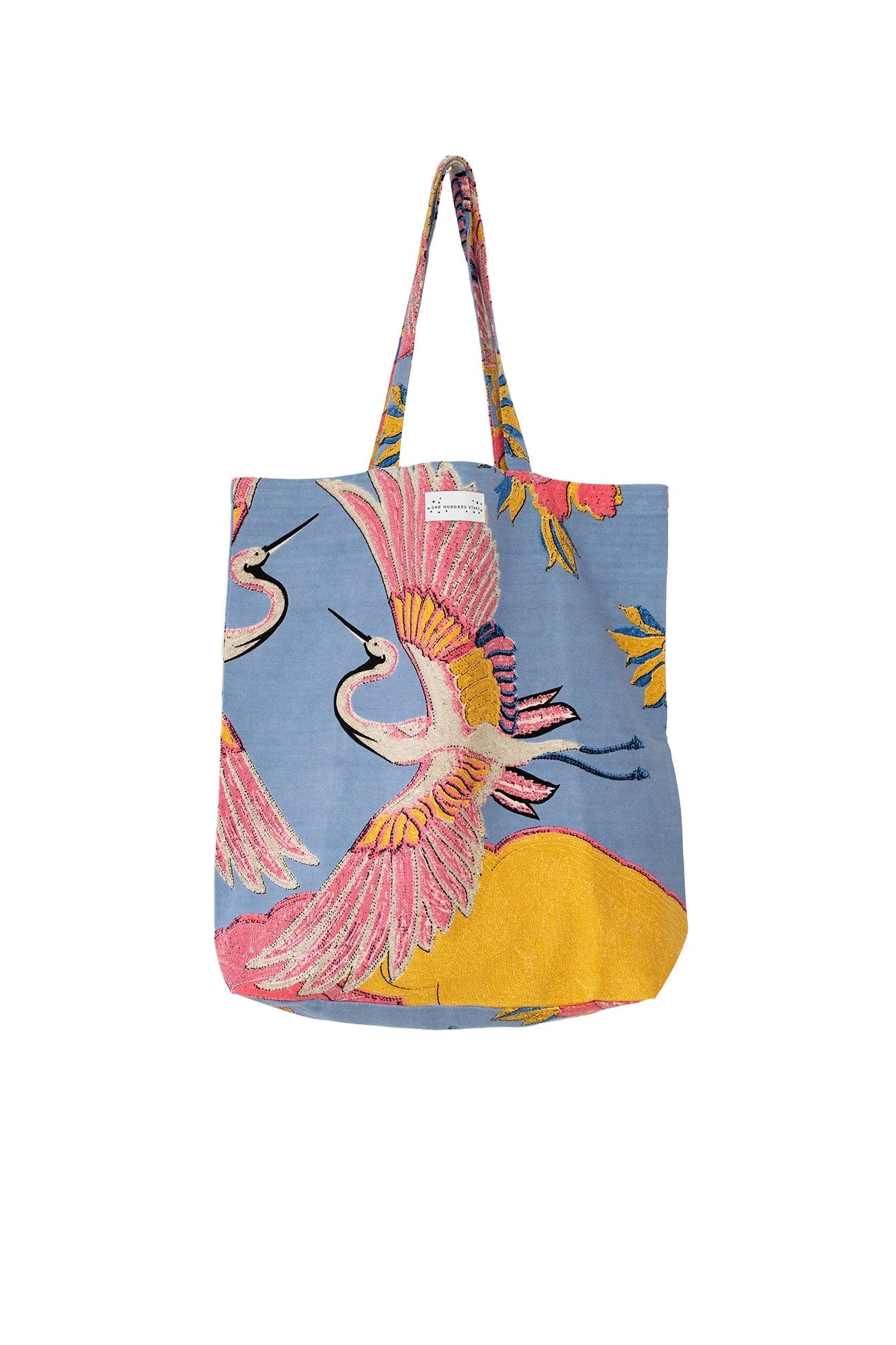 Canvas Bag - Crane Periwinkle