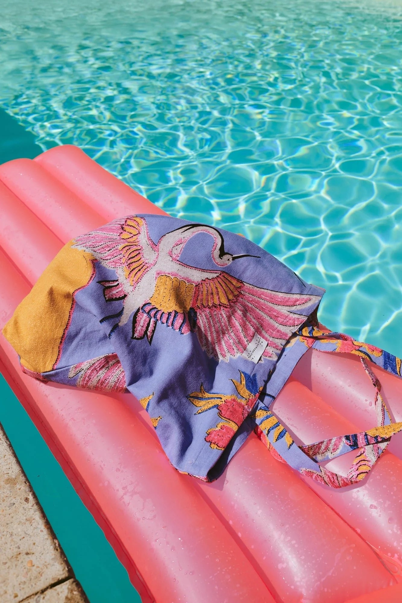 Canvas Bag - Crane Periwinkle