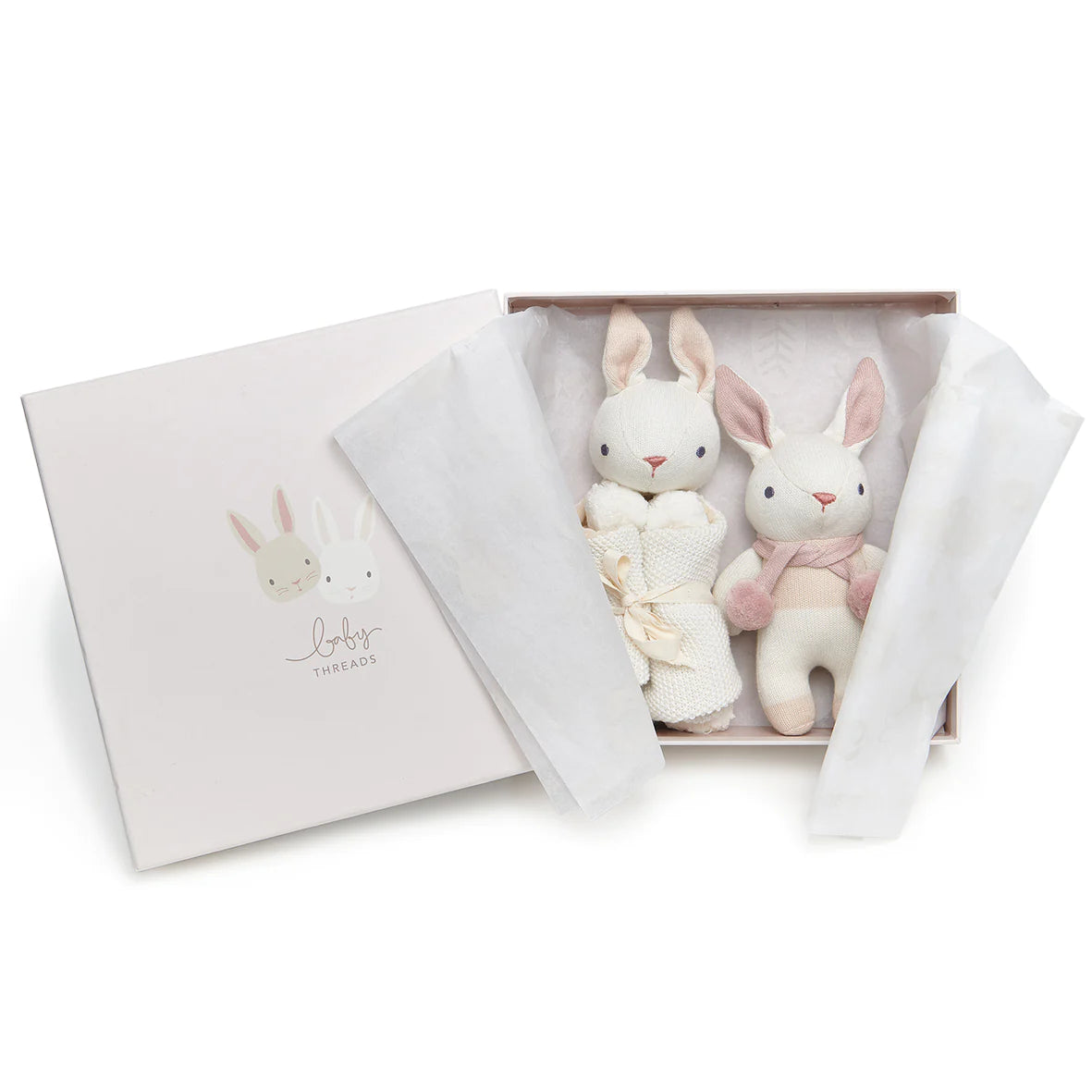 Bunny Cream New Baby Gift Set