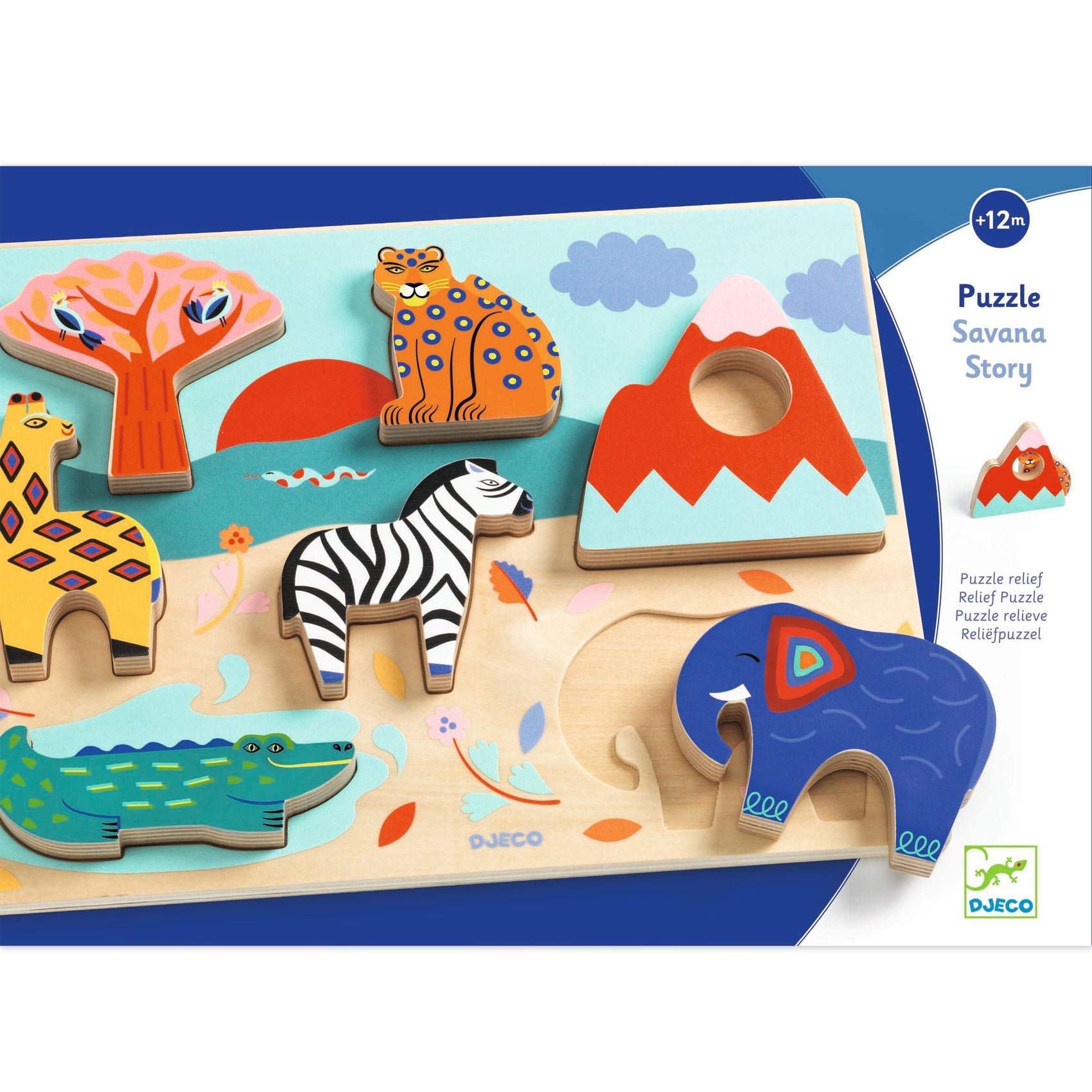 Savana Story - Wooden Puzzle
