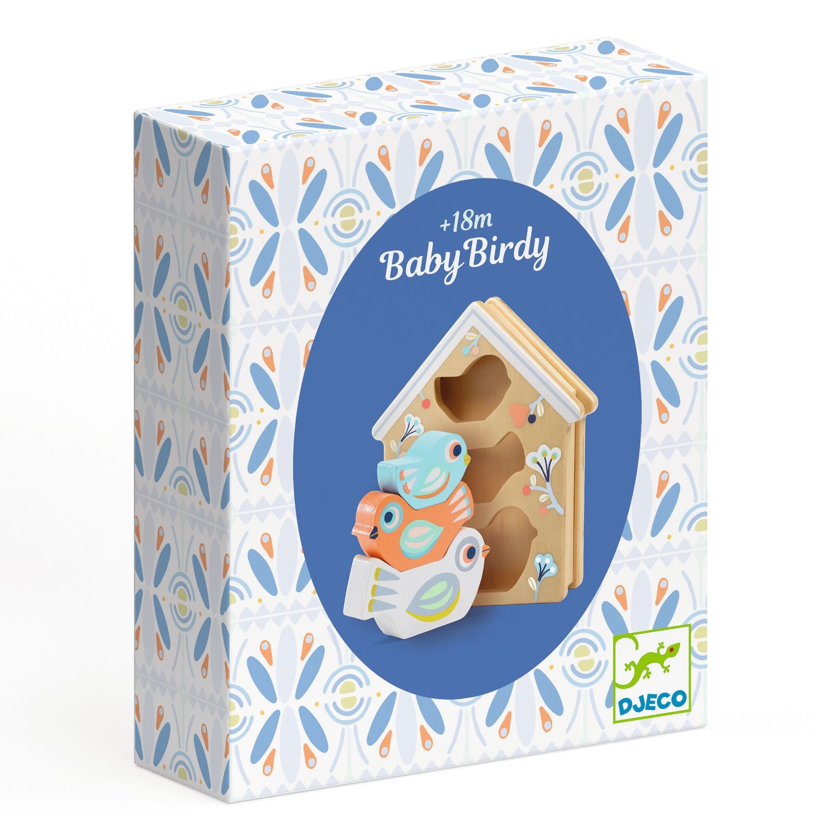 Djeco - Baby Bird Wooden Matching Toy