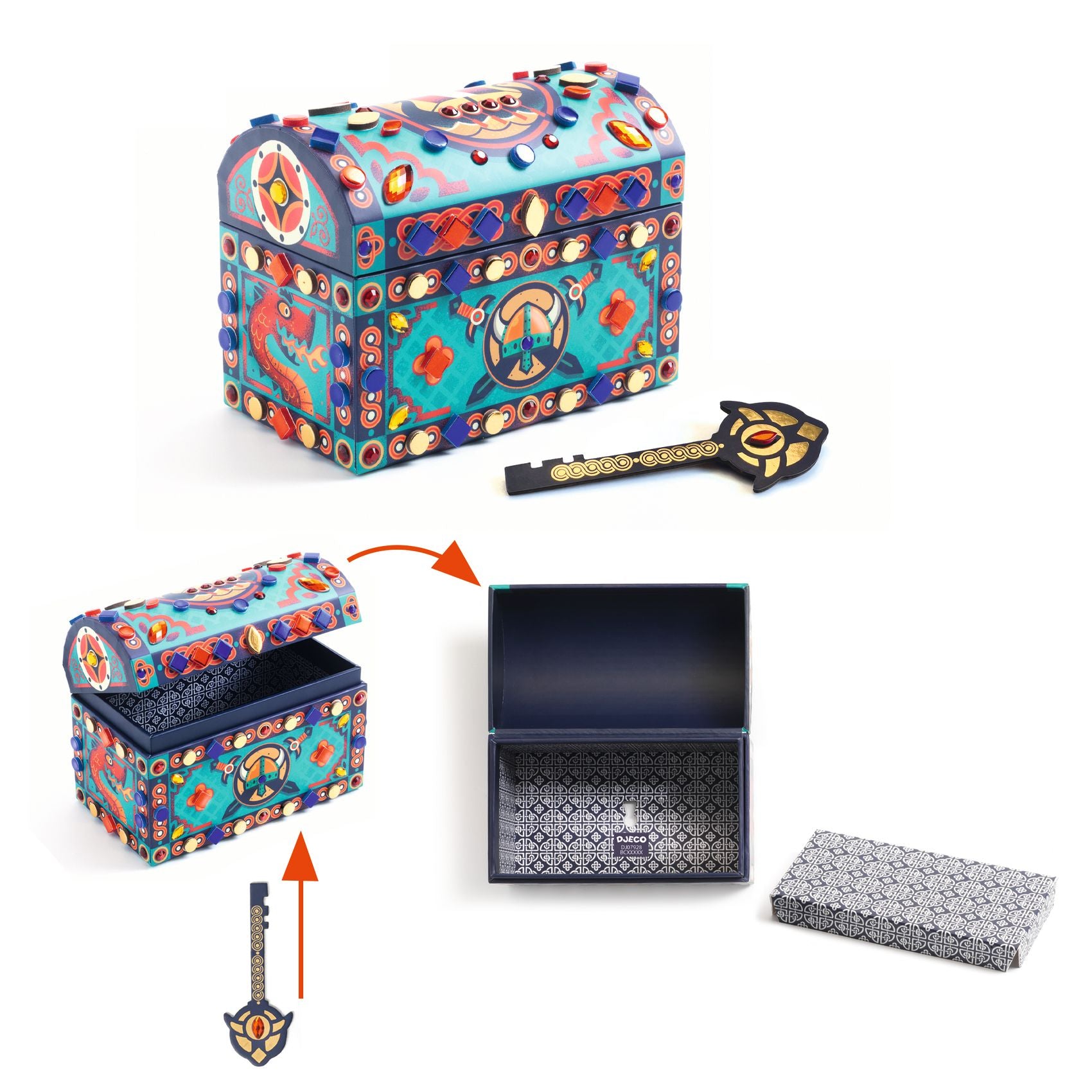 Djeco - Treasure Chest - Pirate