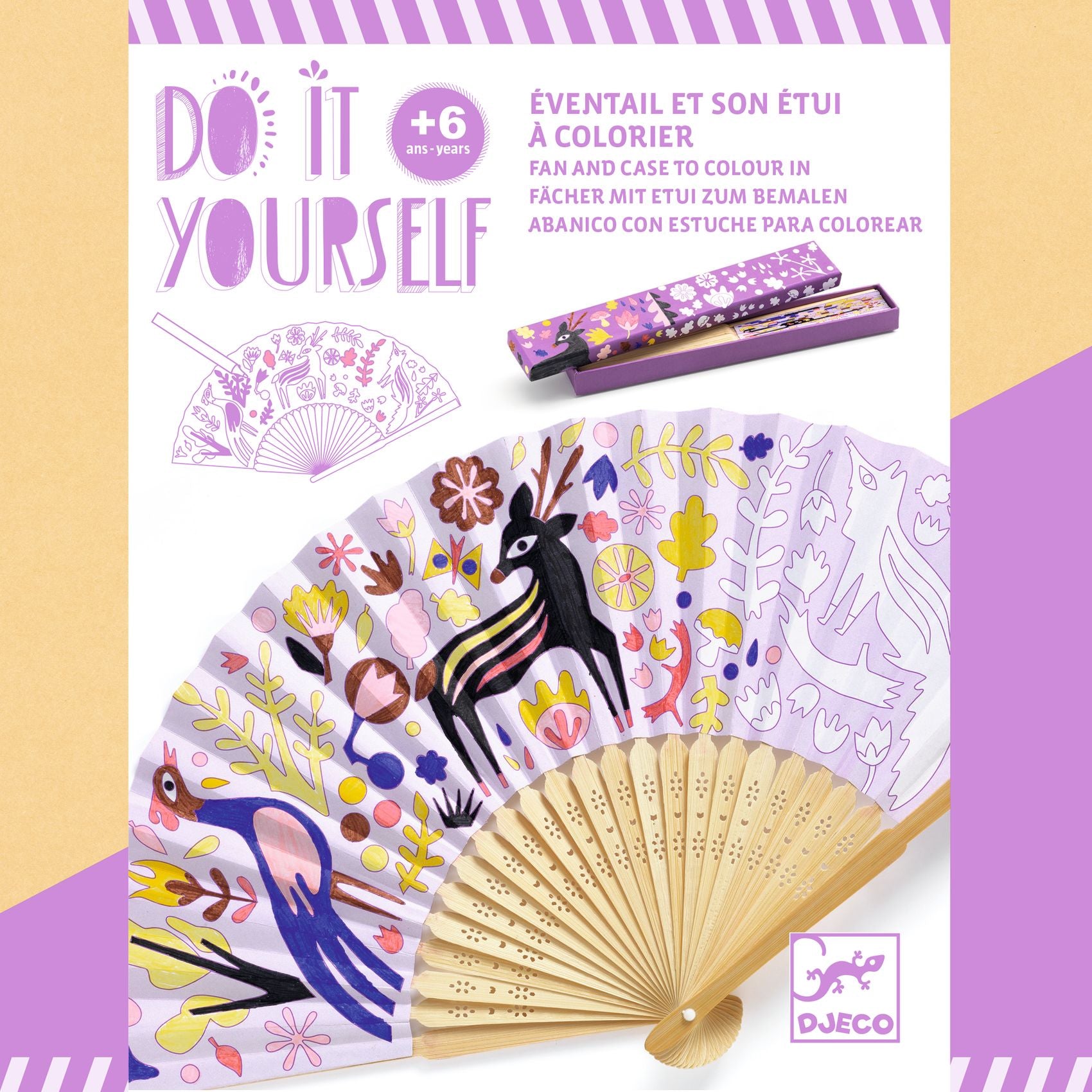 Djeco - Craft Kit - Woodland Fan