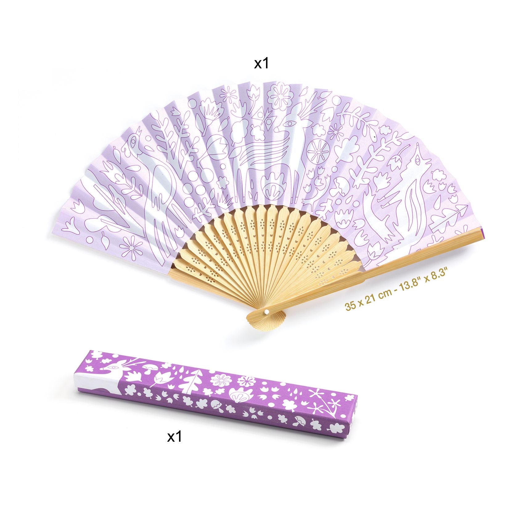 Djeco - Craft Kit - Woodland Fan