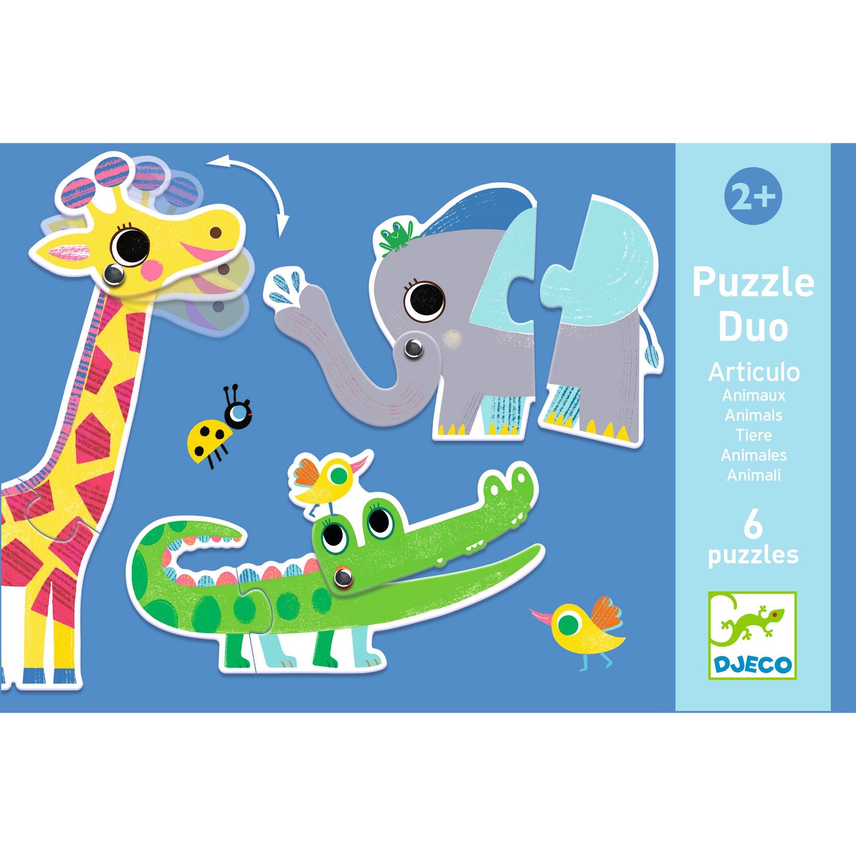 Puzzle Duo - Articulo Animals