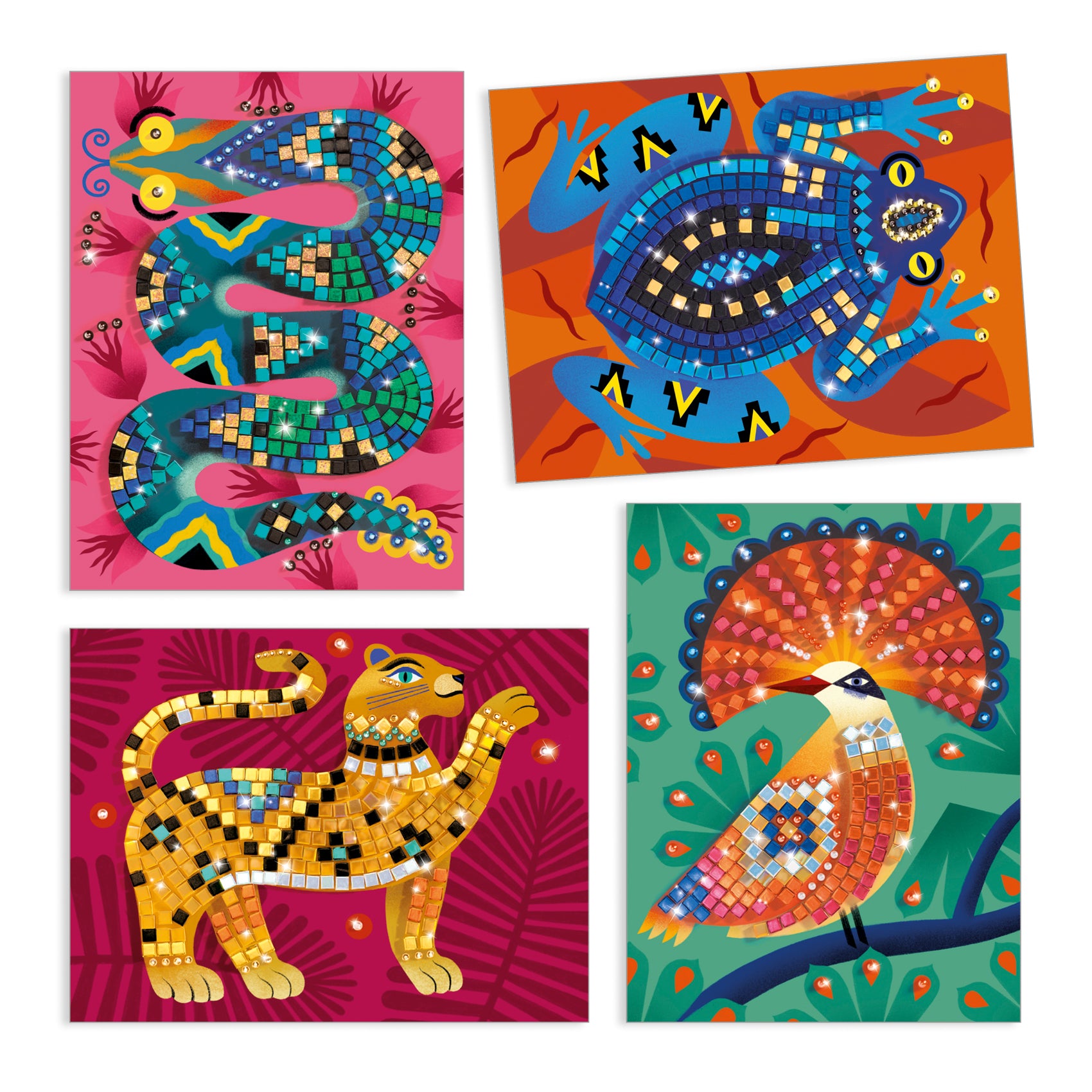 Djeco - Mosaic Set - Jungle