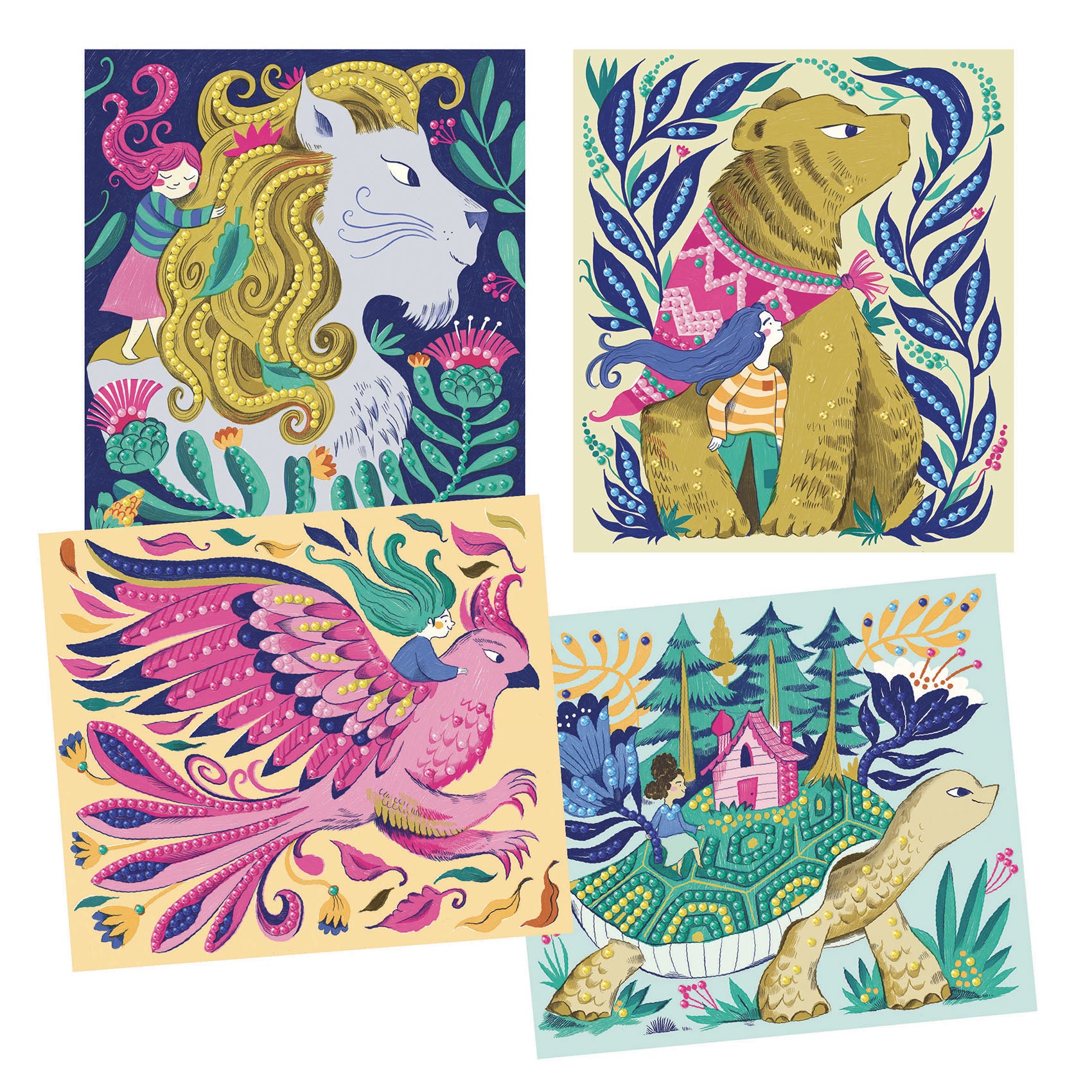 Djeco - Artistic Diamonds - Mythical Creatures