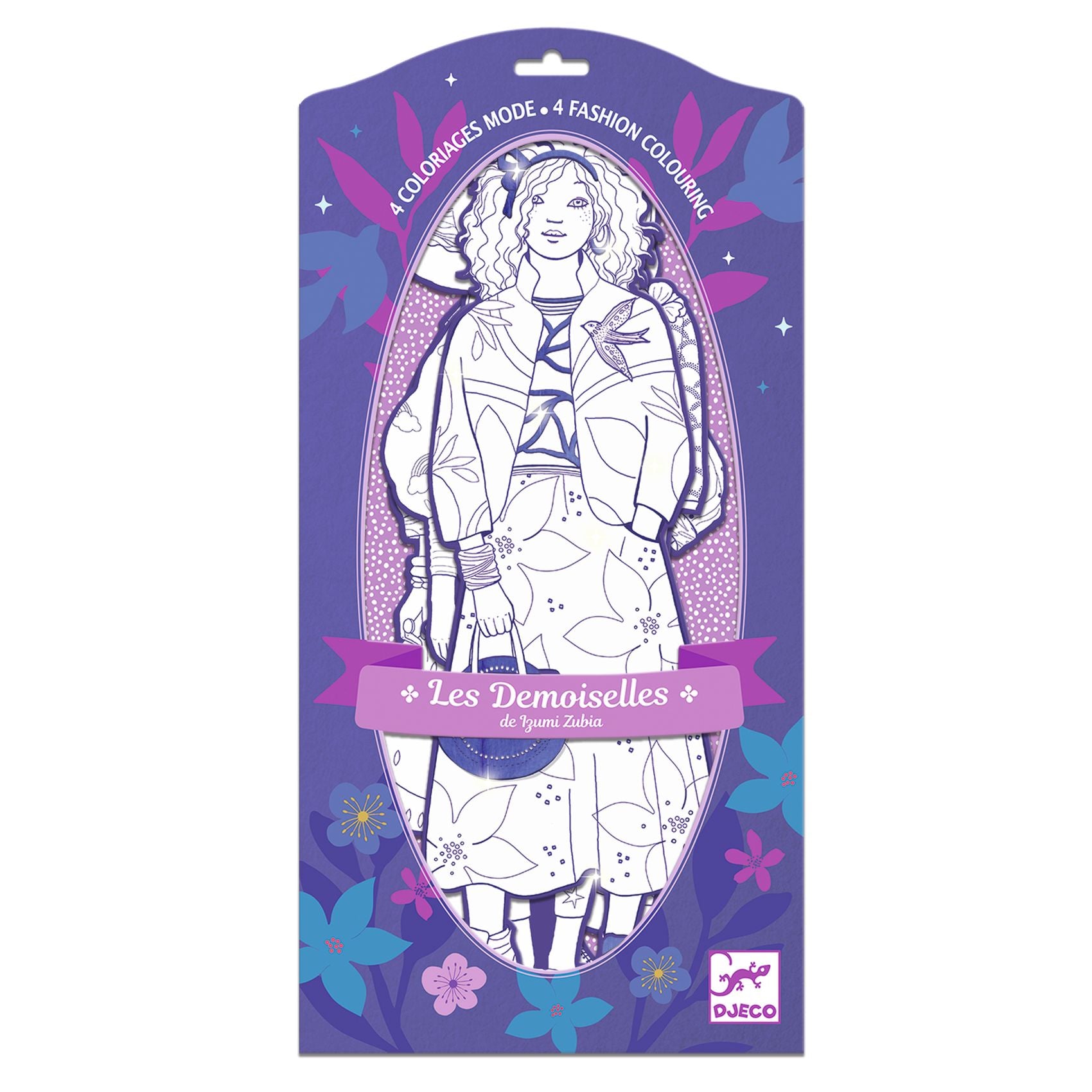 Djeco - Zaho and Friends - Colouring Set