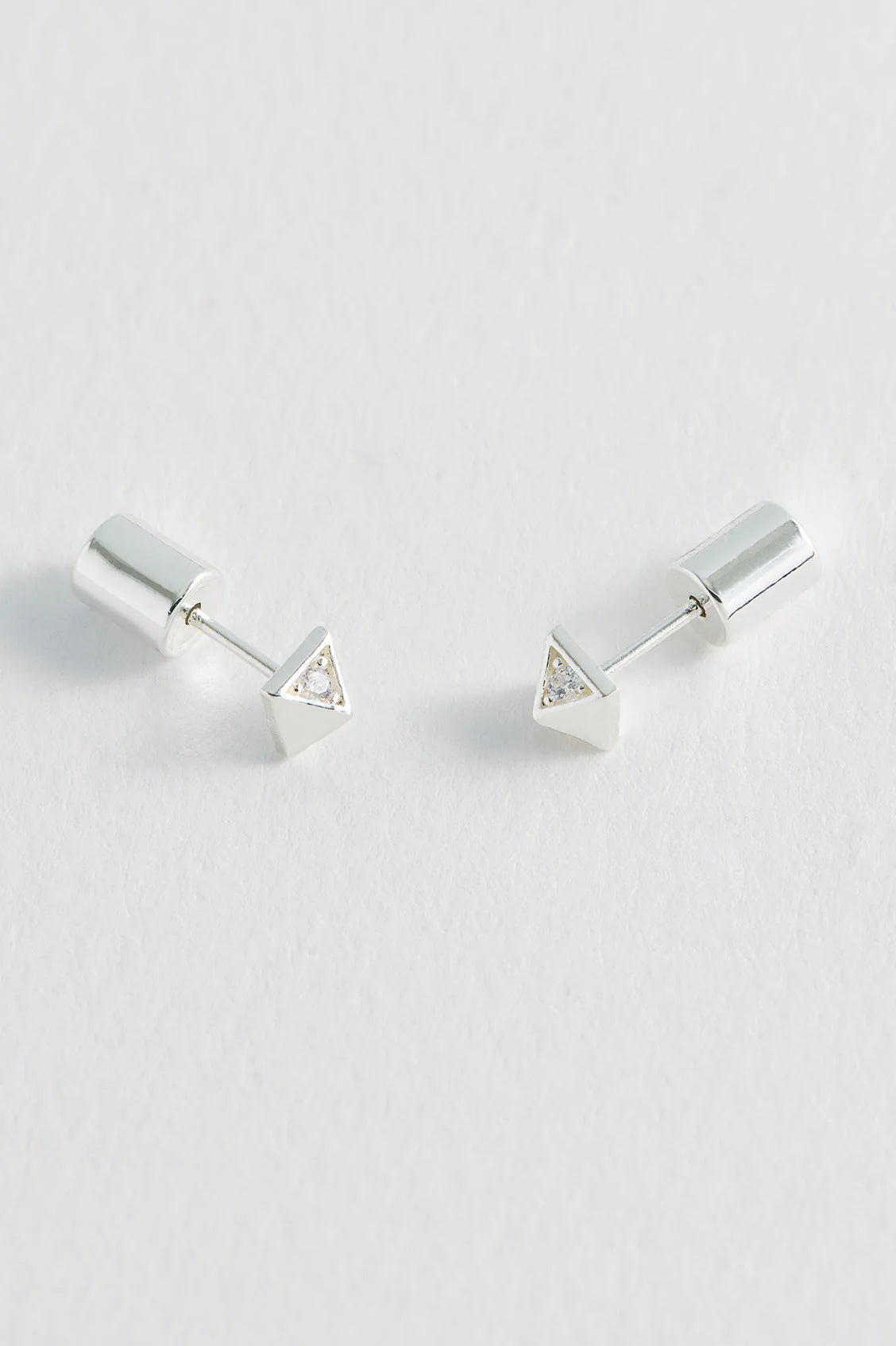 Quilting Pattern Studs Clear - Silver