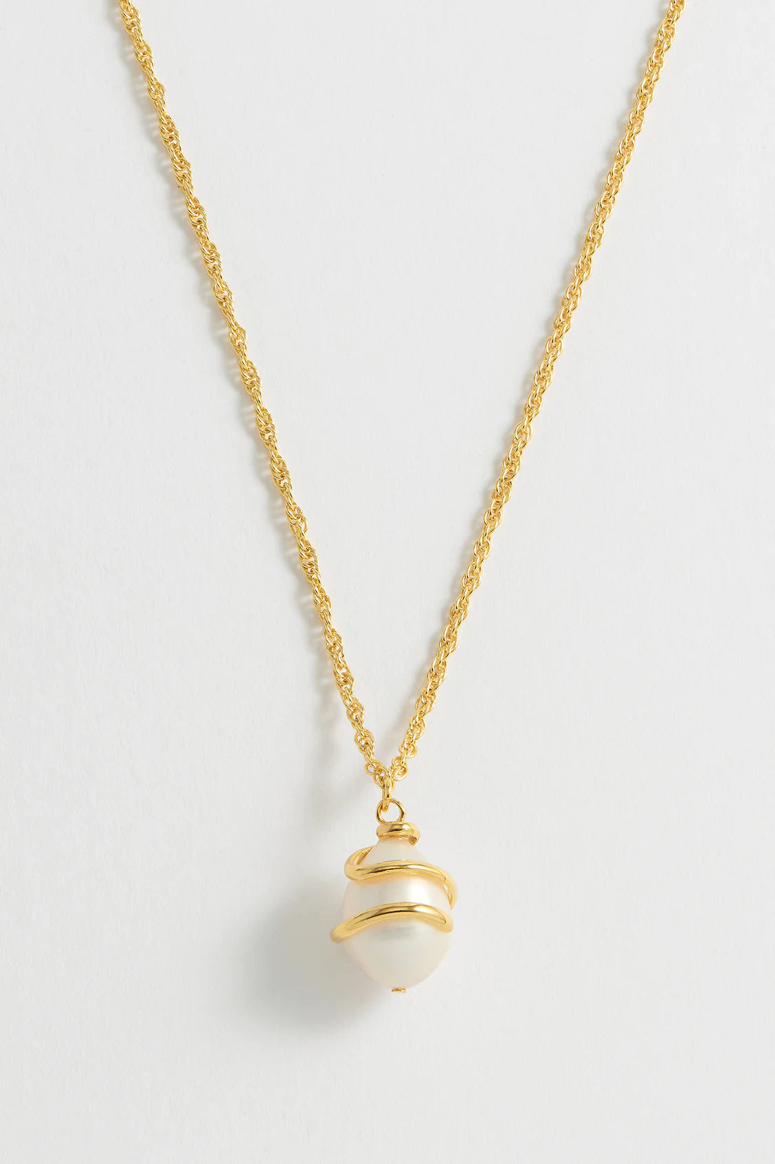Pearl Wrap Rope Necklace