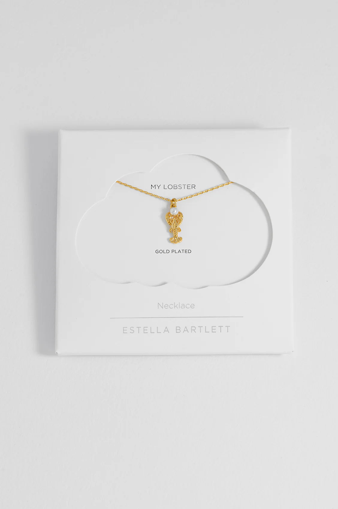 Estella Bartlett - Lobster Necklace With Pearl