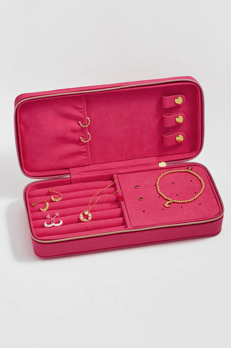 EB Jewellery Box - Long Hot Pink