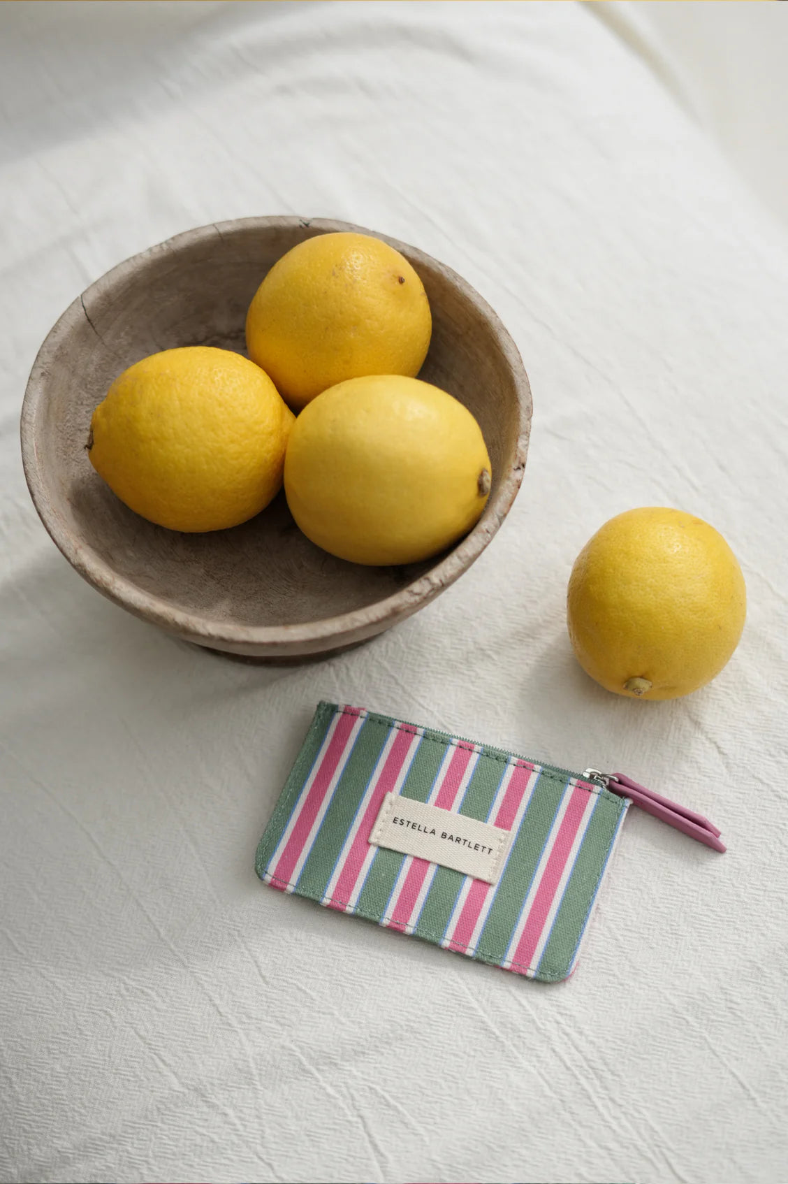 Estella Bartlett - Green Stripe Classic Card Purse