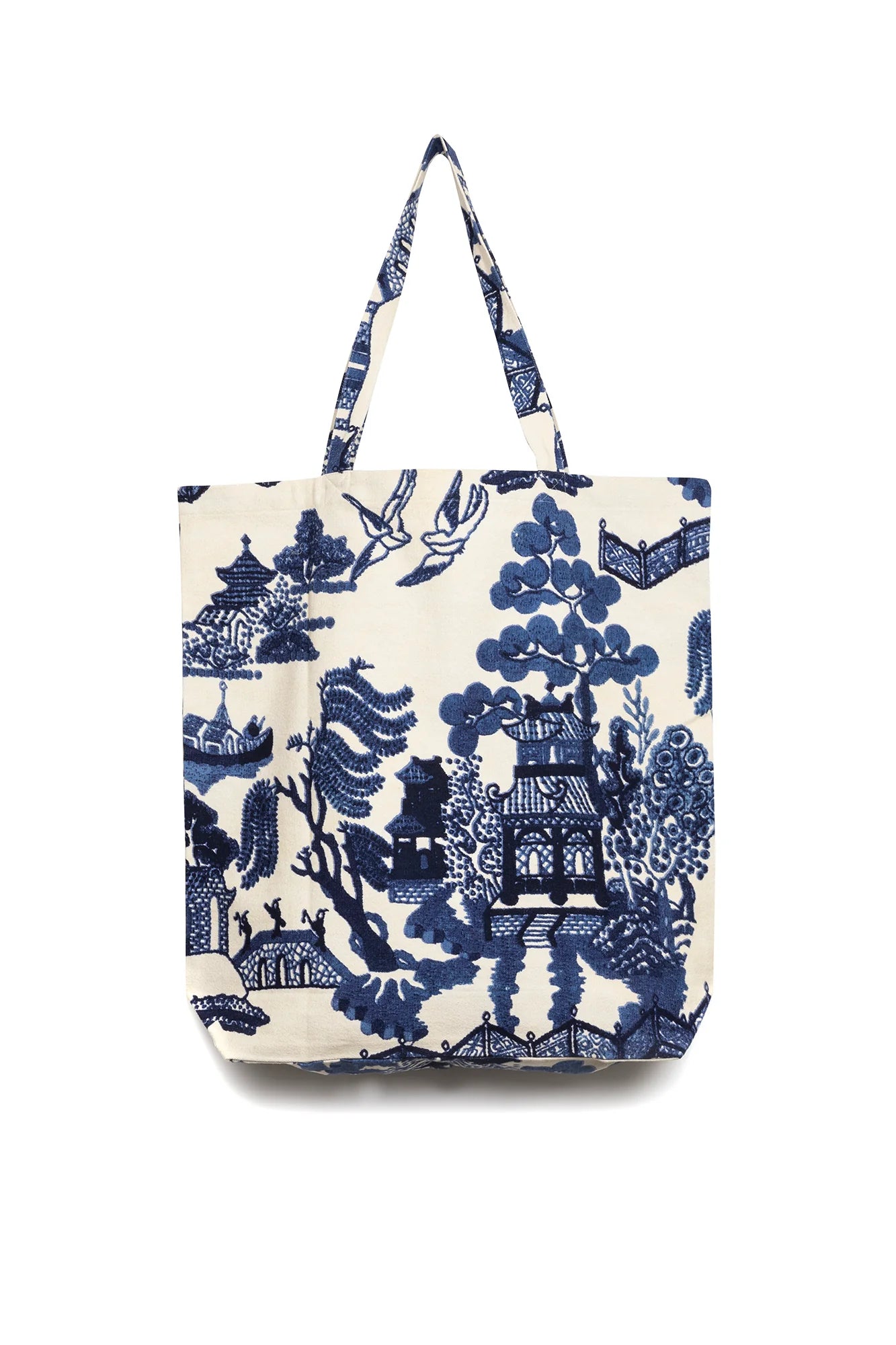 Canvas Bag - Giant Willow Blue