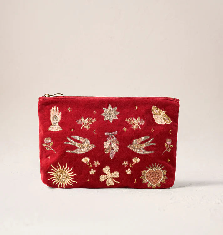 Golden Trinkets Everyday Pouch - Rouge