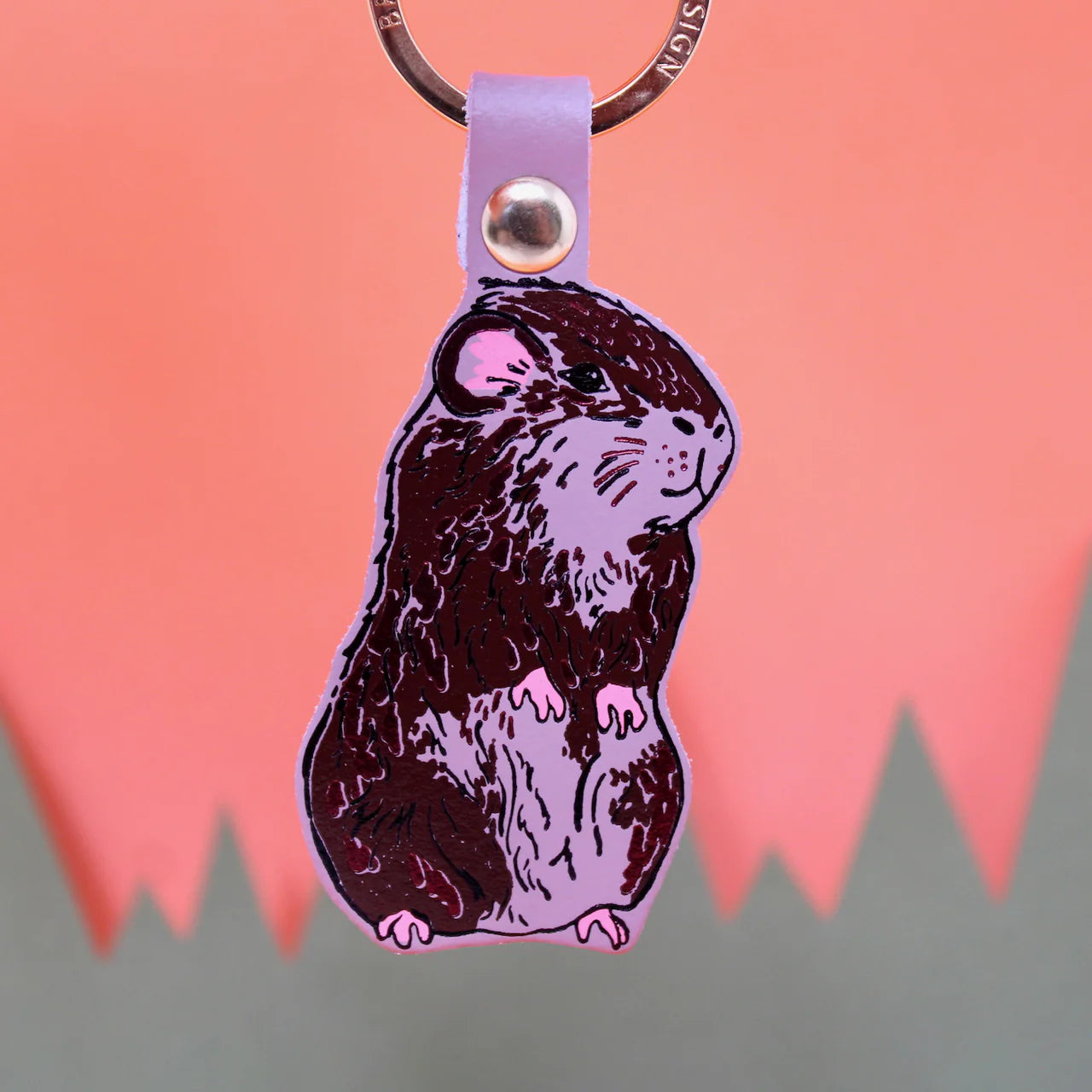 Ark - Guinea Key Ring Nude