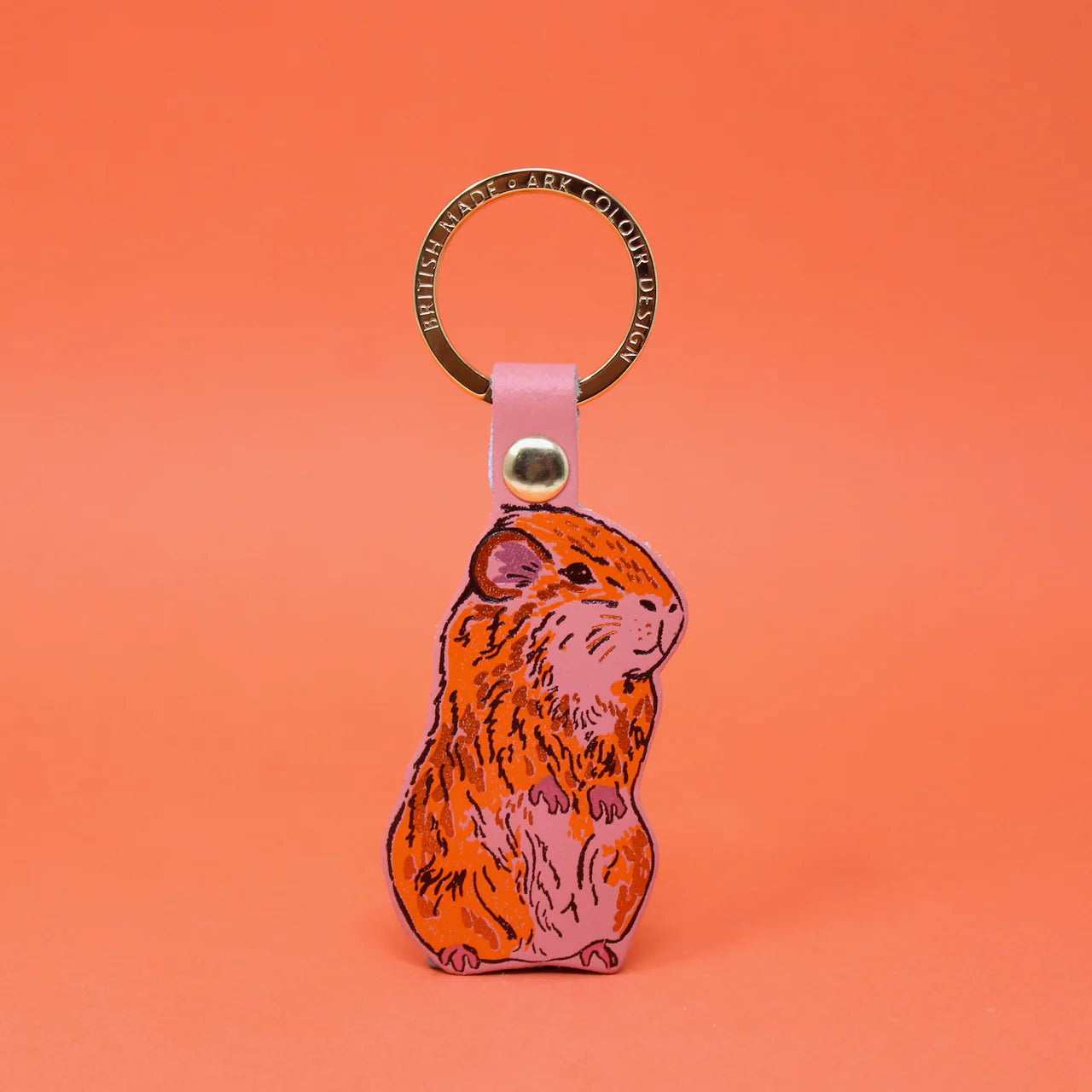 Ark - Guinea Key Ring Pink
