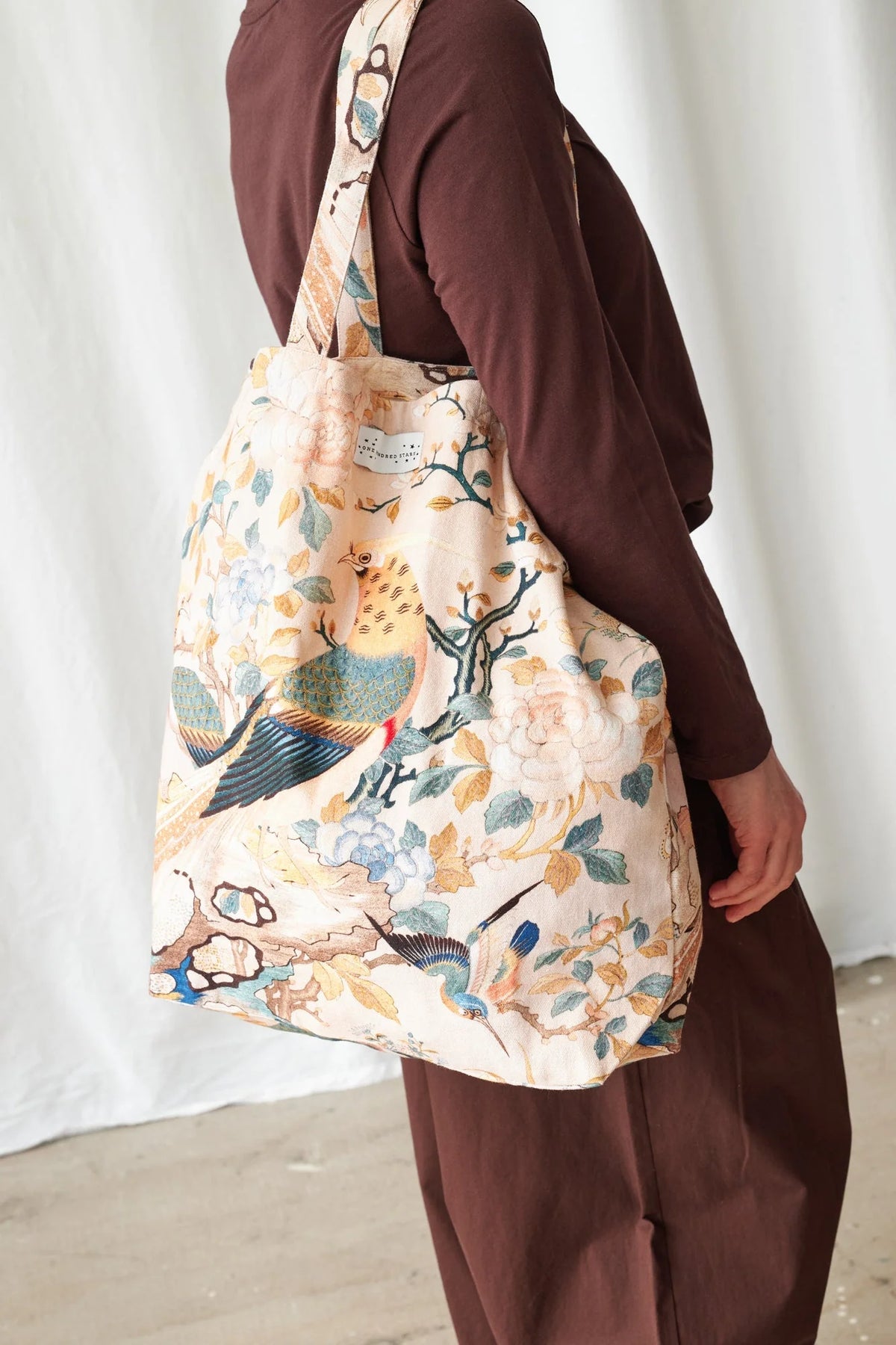 Canvas Bag - Hummingbird Nude