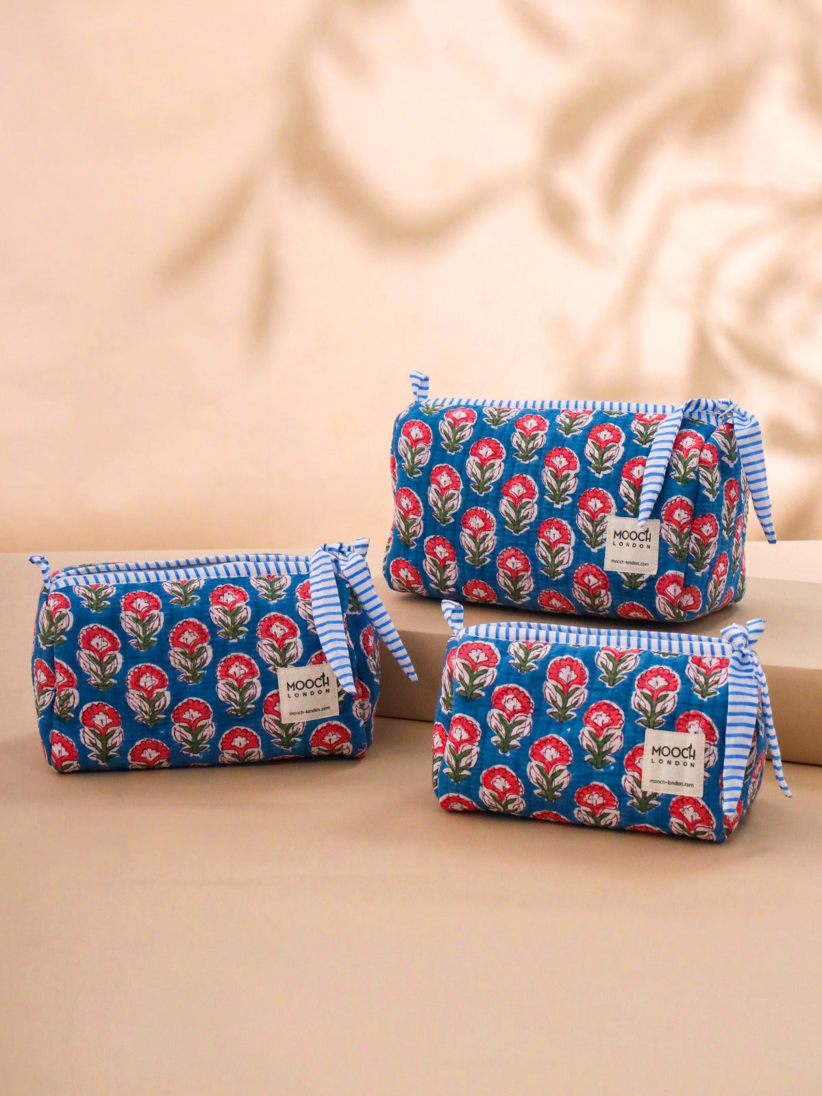 MOOCH London - Quilted Wash Bag - Large