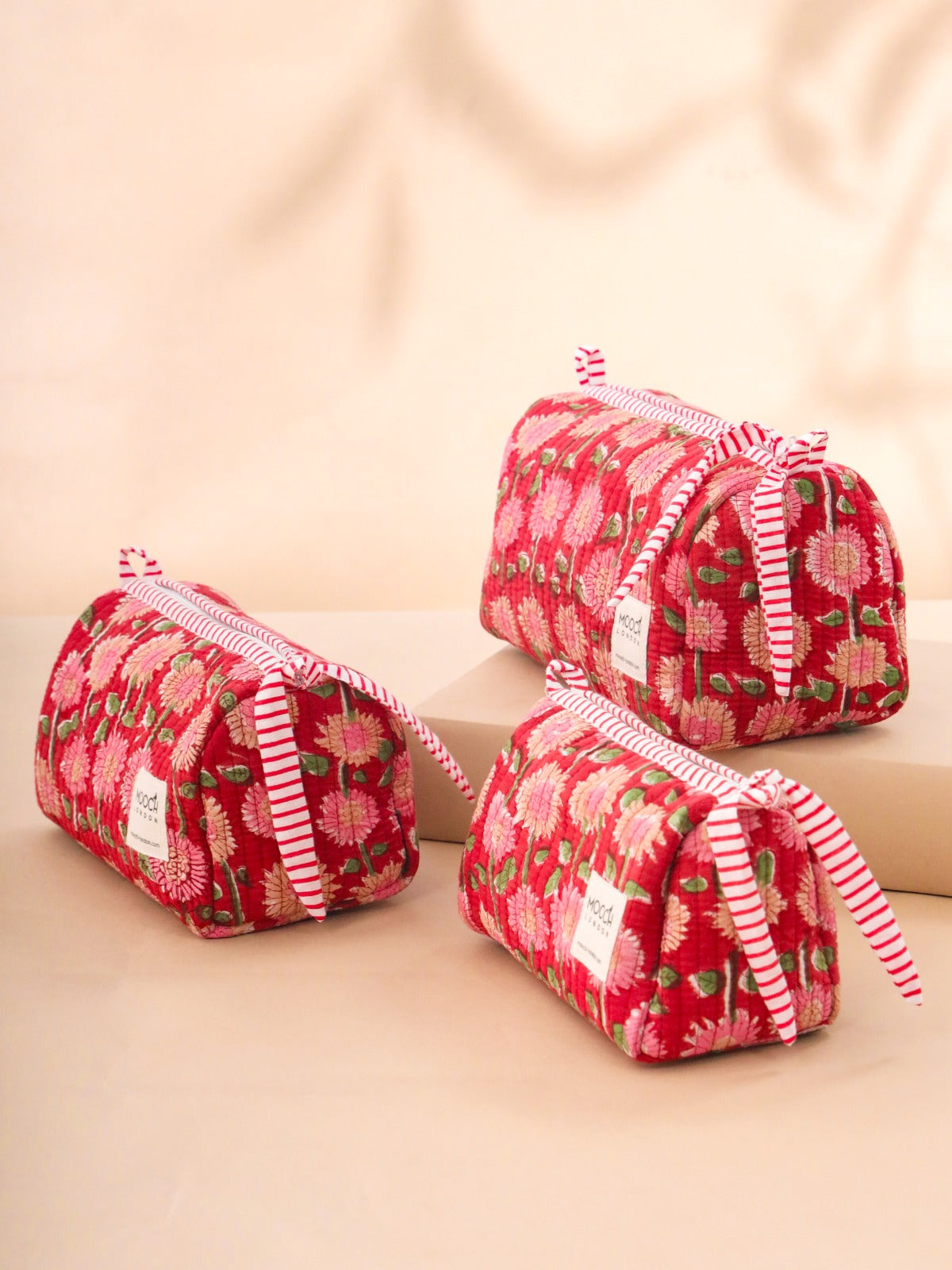 MOOCH London - Quilted Wash Bag - Large