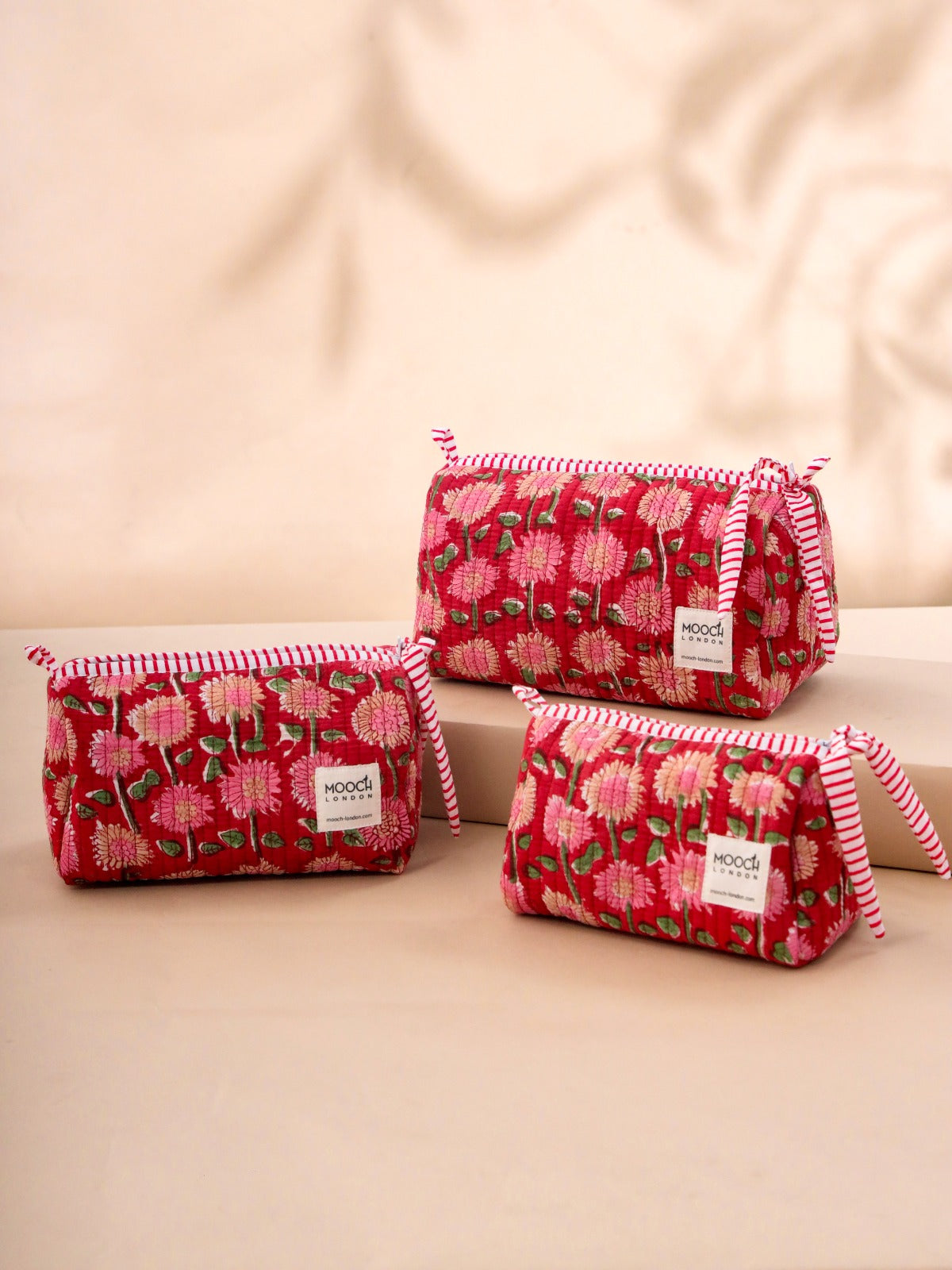 MOOCH London - Quilted Wash Bag - Large