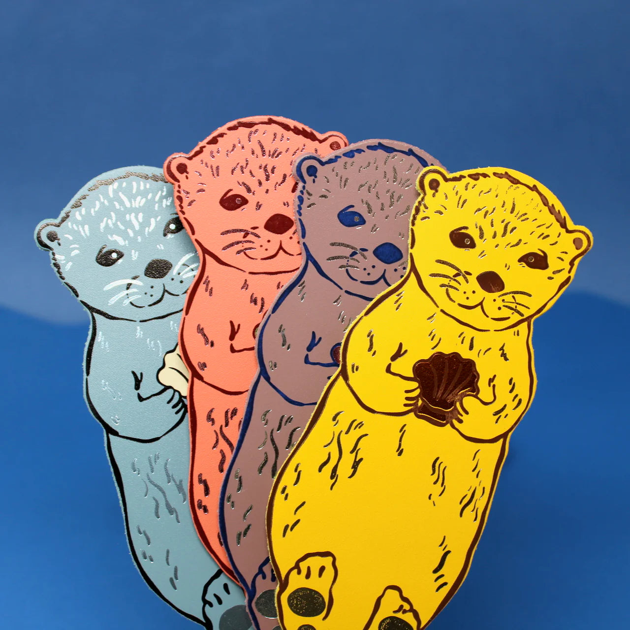 Ark - Otter Bookmark - Apricot