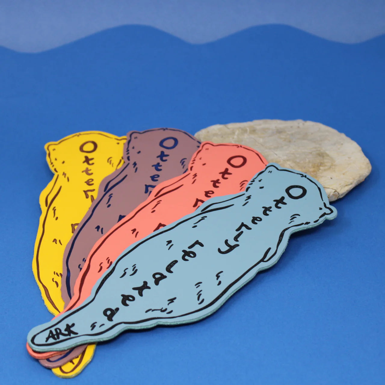 Ark - Otter Bookmark - Apricot