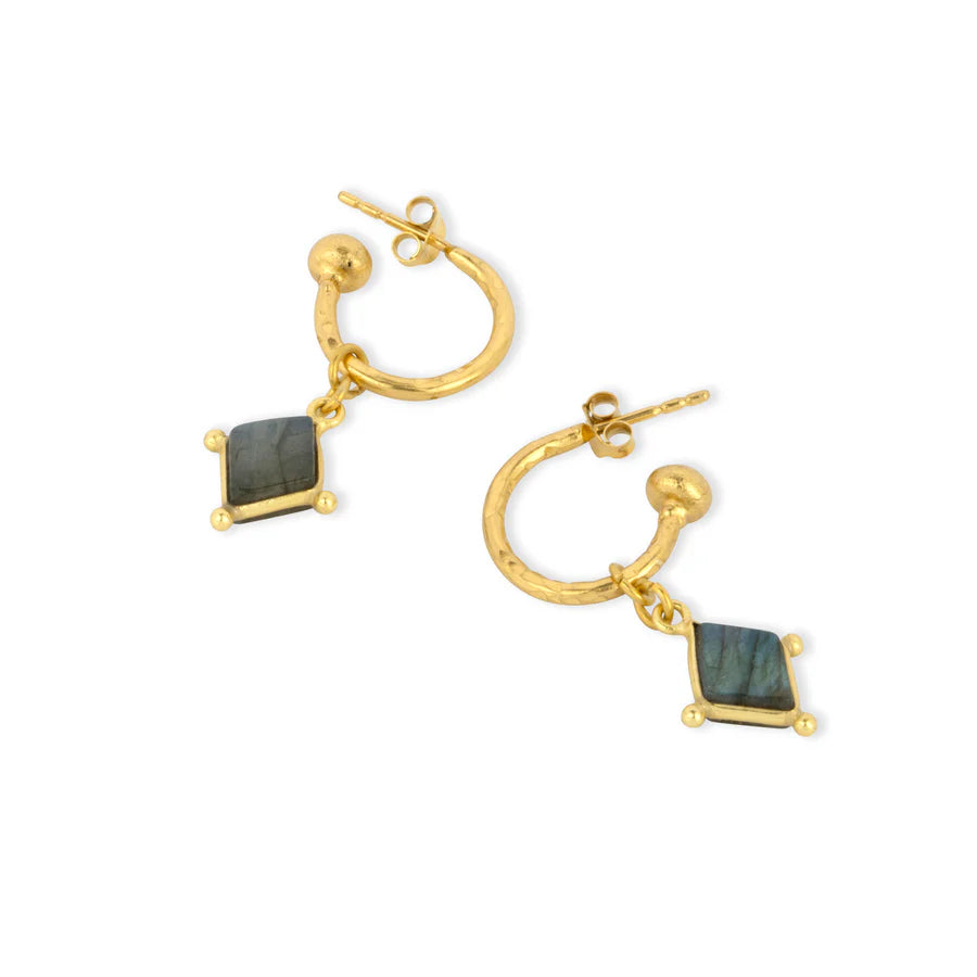 Ashiana London - Lyra Labradorite Earrings
