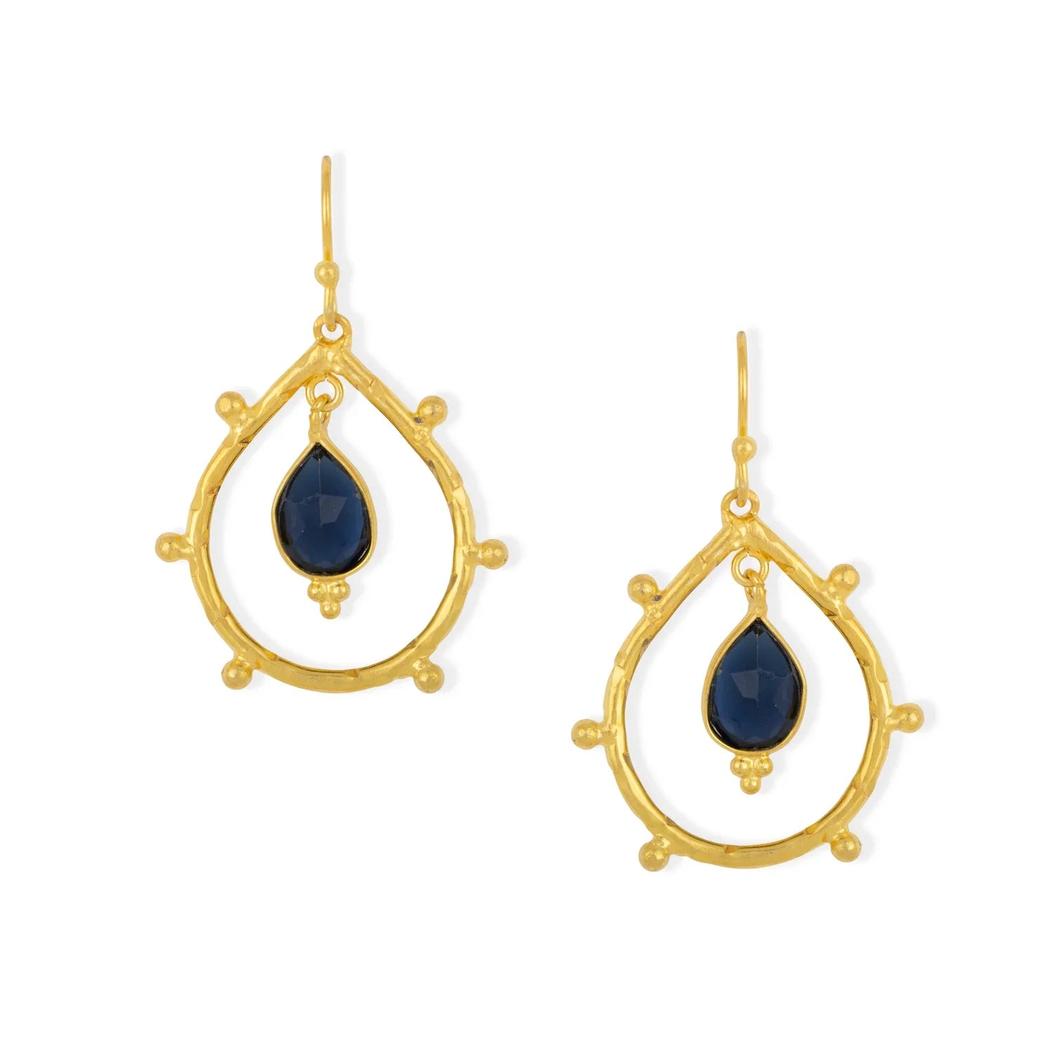 Ashiana London - Iga Lolite Earrings
