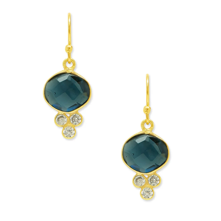 Lori Earrings - Lolite