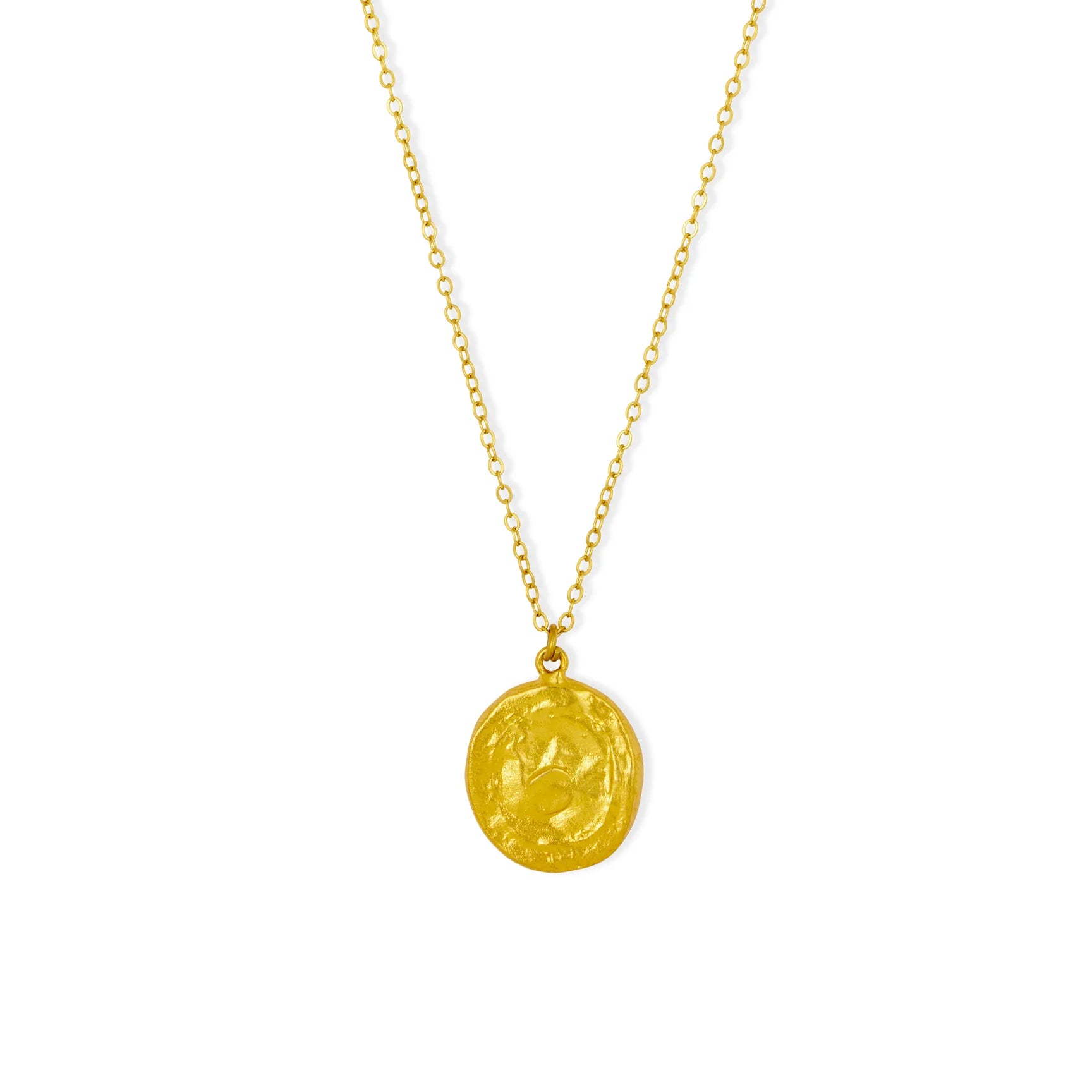 Ashiana - Sunset Gold Coin Necklace
