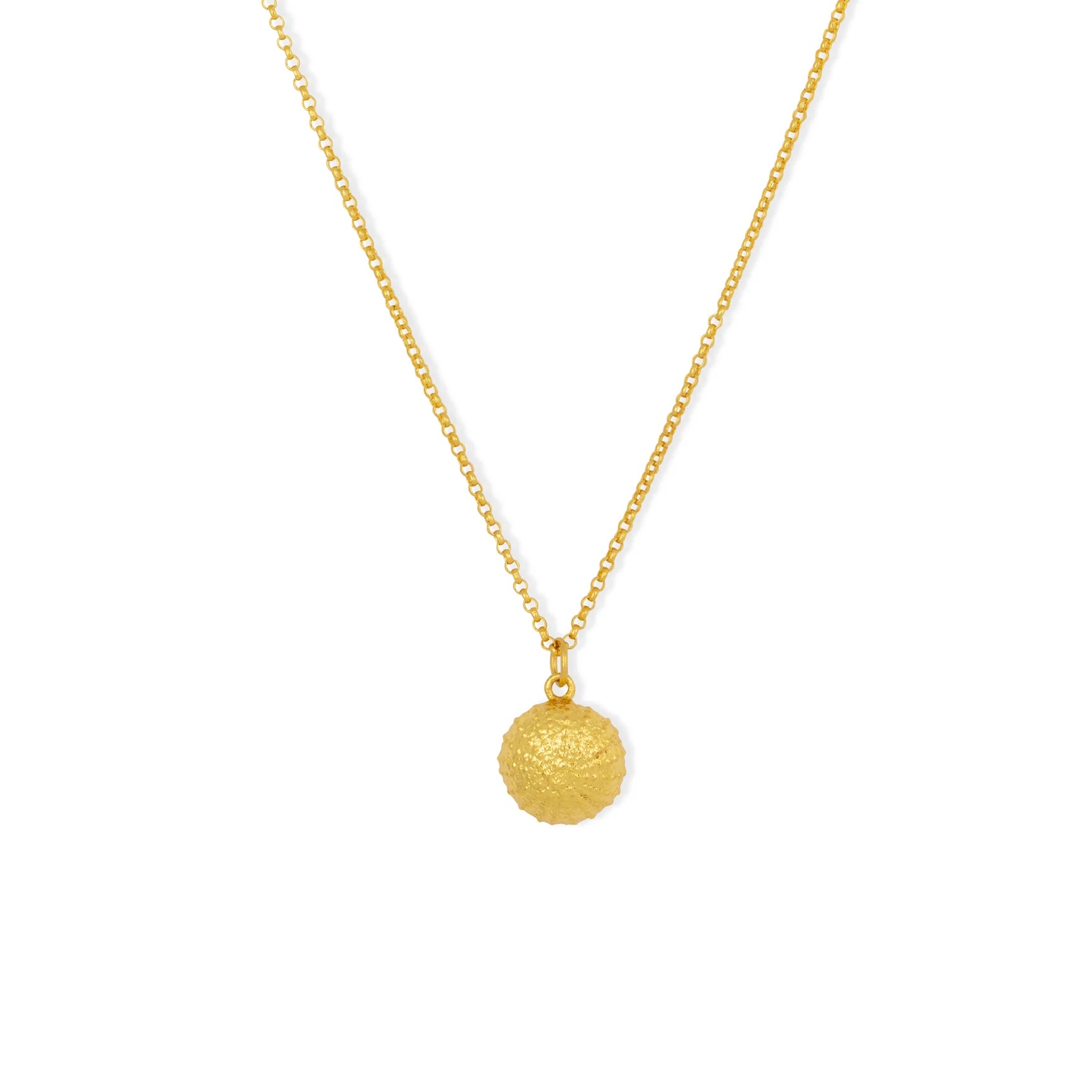 Ashiana - Waikiki Gold Shell Pendant Necklace