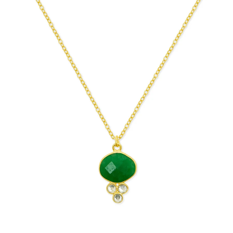 Lori Necklace - Green