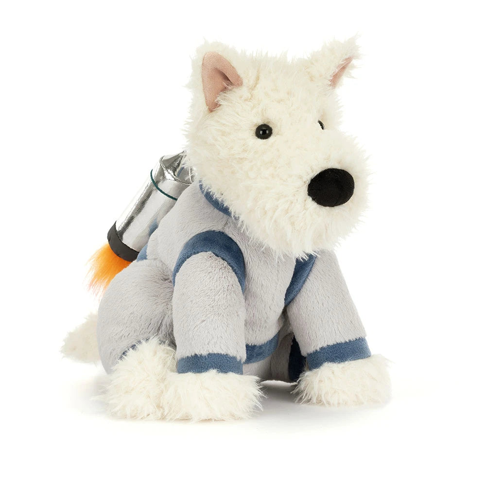 Jellycat - Munro Scottie Dog - Space Outfit