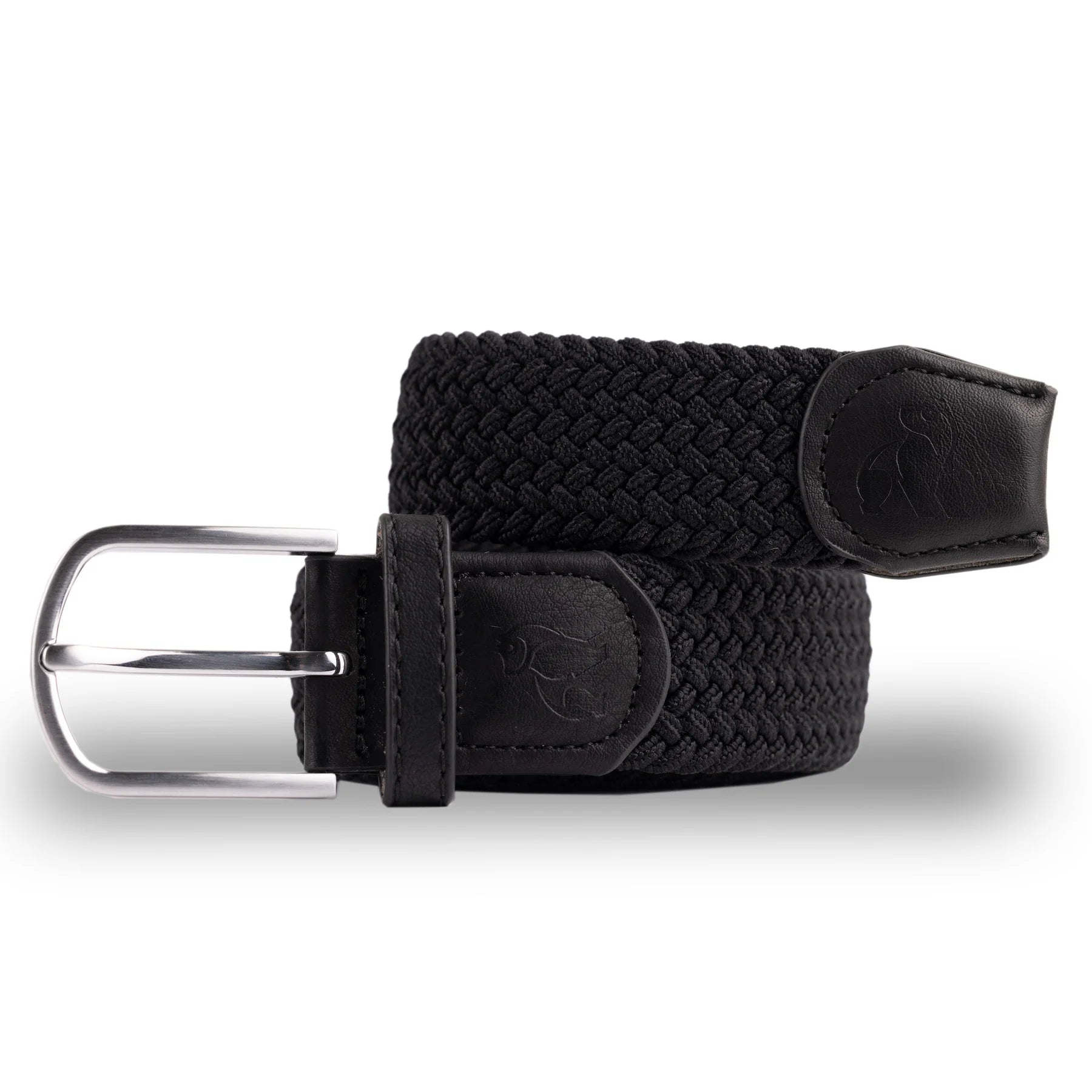 Swole Panda - Jet Black Woven Belt - M