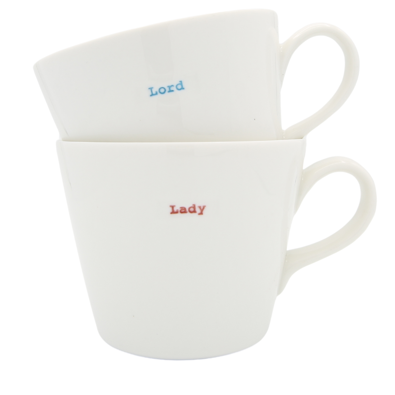 Keith Brymer Jones – Medium Mug Pair – Lord & Lady – 350ml