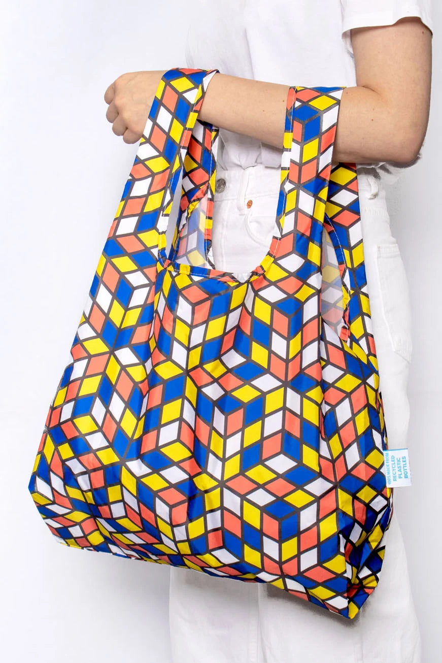 Kind Bag - Medium Reusable Bag - Cubes